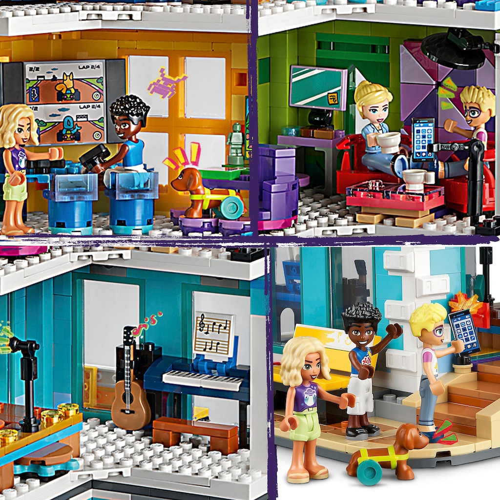 LEGO® Konstruktionsspielsteine »Heartlake City Gemeinschaftszentrum (41748), LEGO® Friends«, (1513 St.)