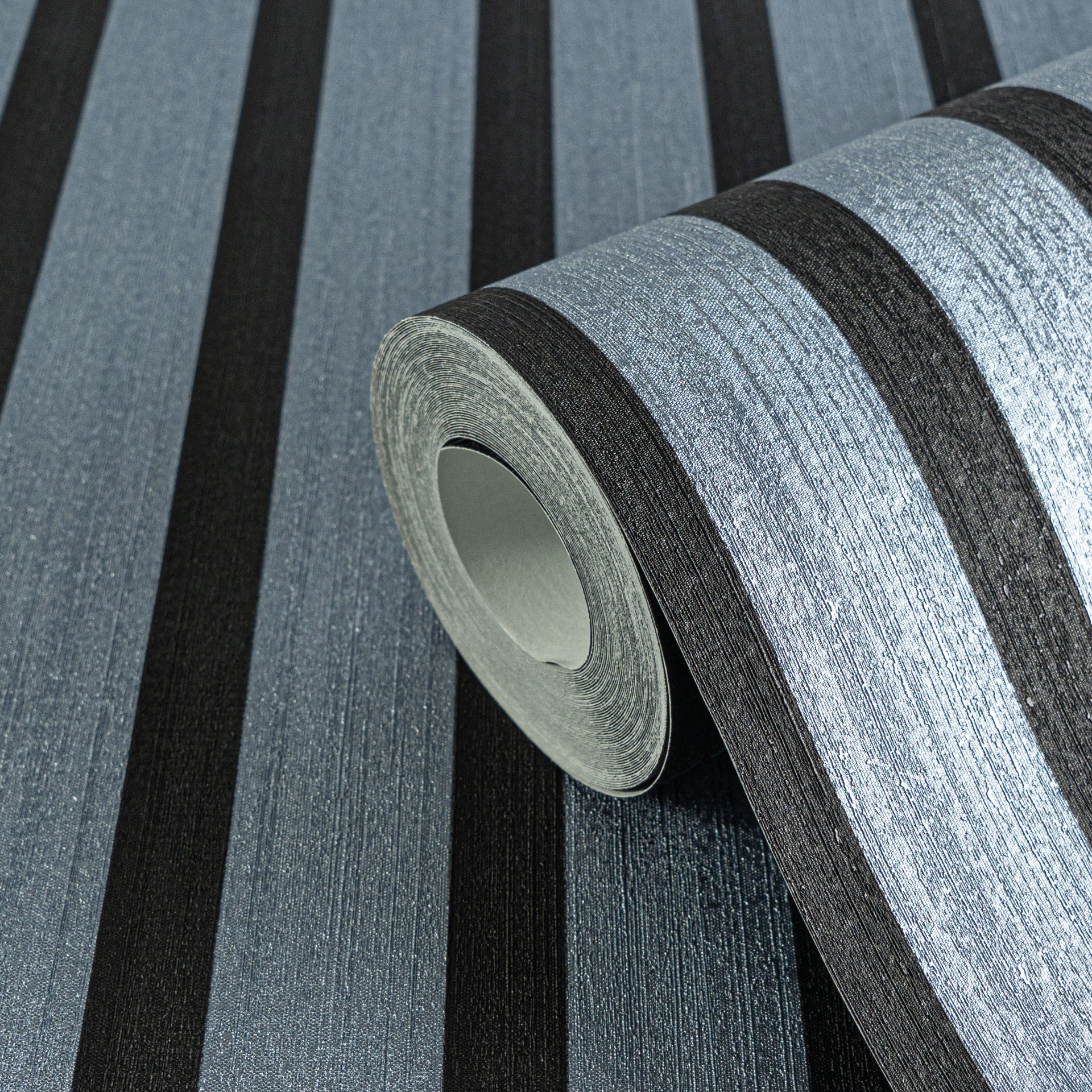 A.S. Création Vliestapete »50 Jahre AS Holzpaneele Tapete Holzoptik mit Metallic-Effekt 3D«, leicht glänzend, Vliestapete Wandpaneele für Schlafzimmer Küche Wohnzimmer Holzpaneele