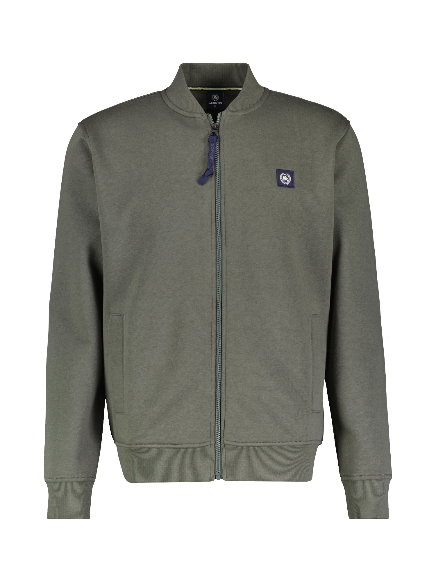 LERROS Sweatjacke »LERROS Sweatjacke mit Collegekragen«