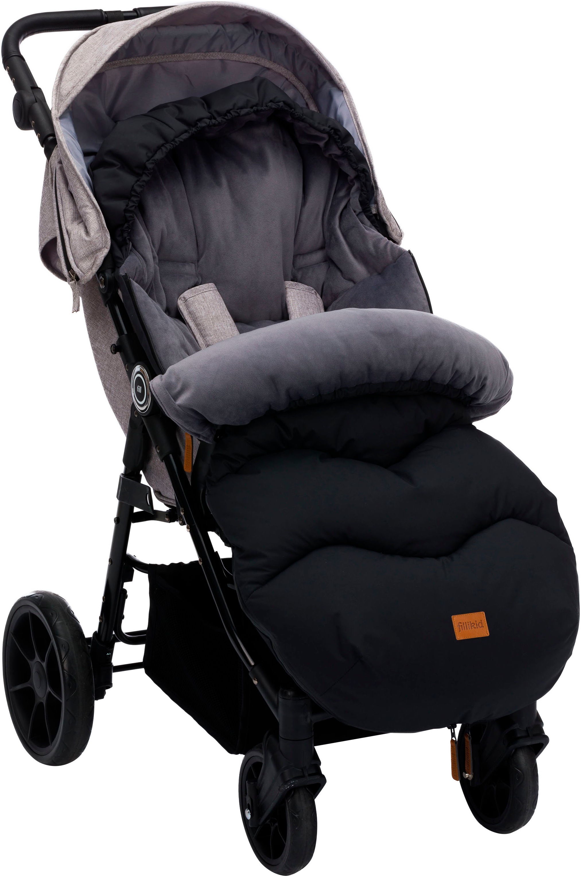 Fillikid Fußsack »Ogre Winterfußsack, schwarz«