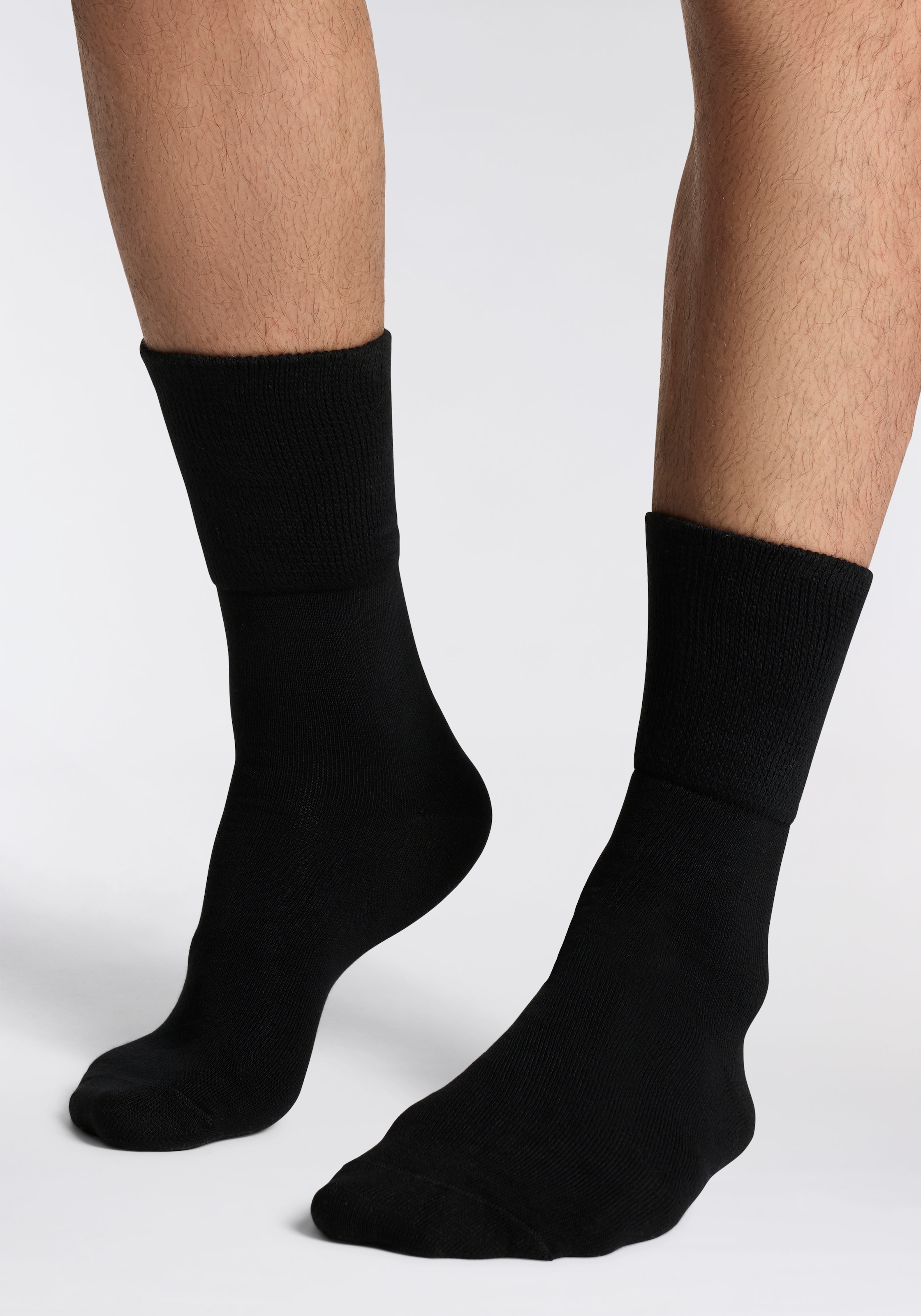 Apollo Diabetikersocken »3er Pack«, (3 Paar, 3), mit temperaturregulierender Funktion