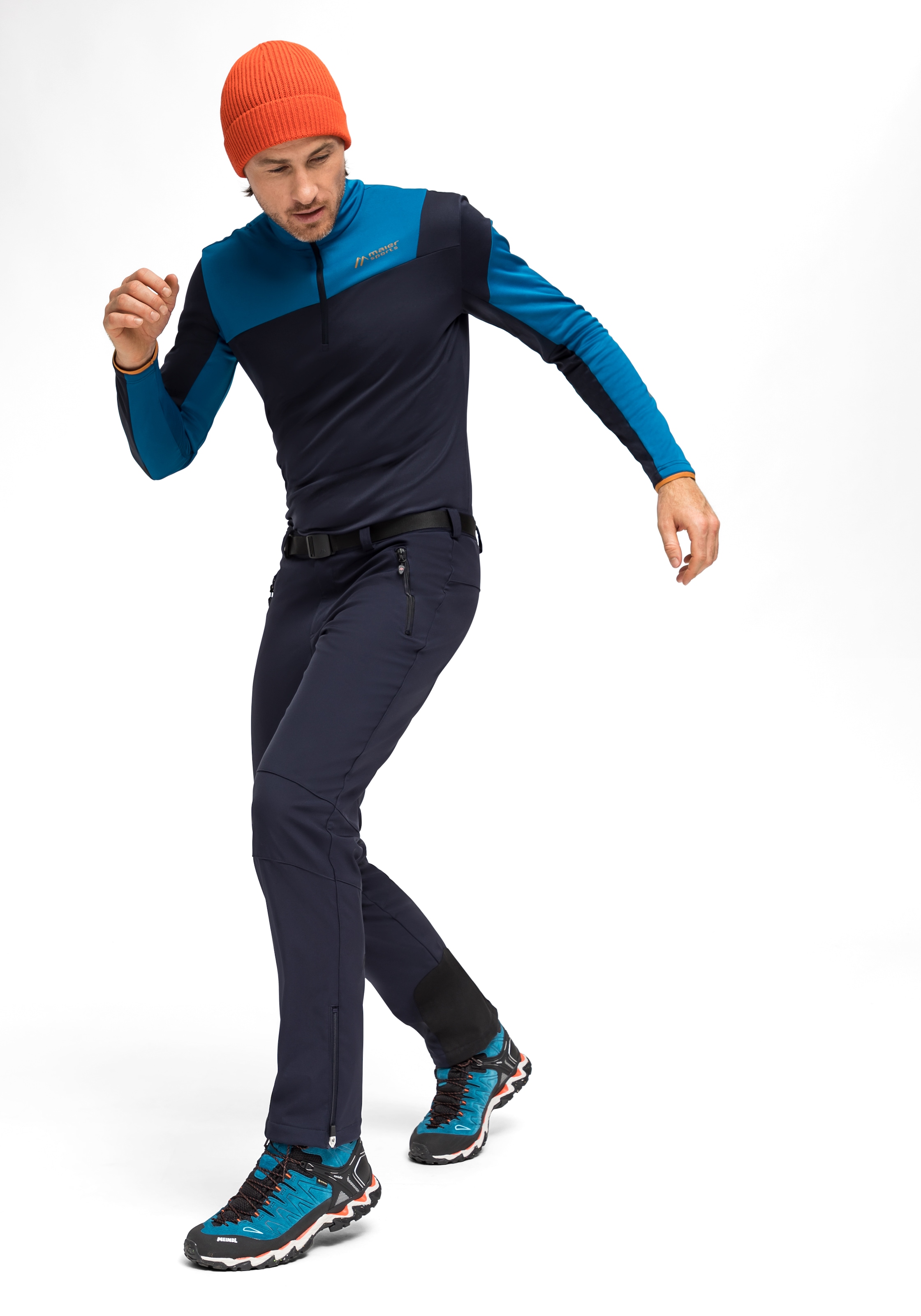 Maier Sports Funktionshose »Tech Pants M«  Warme Softshellhose, winddicht, elastisch