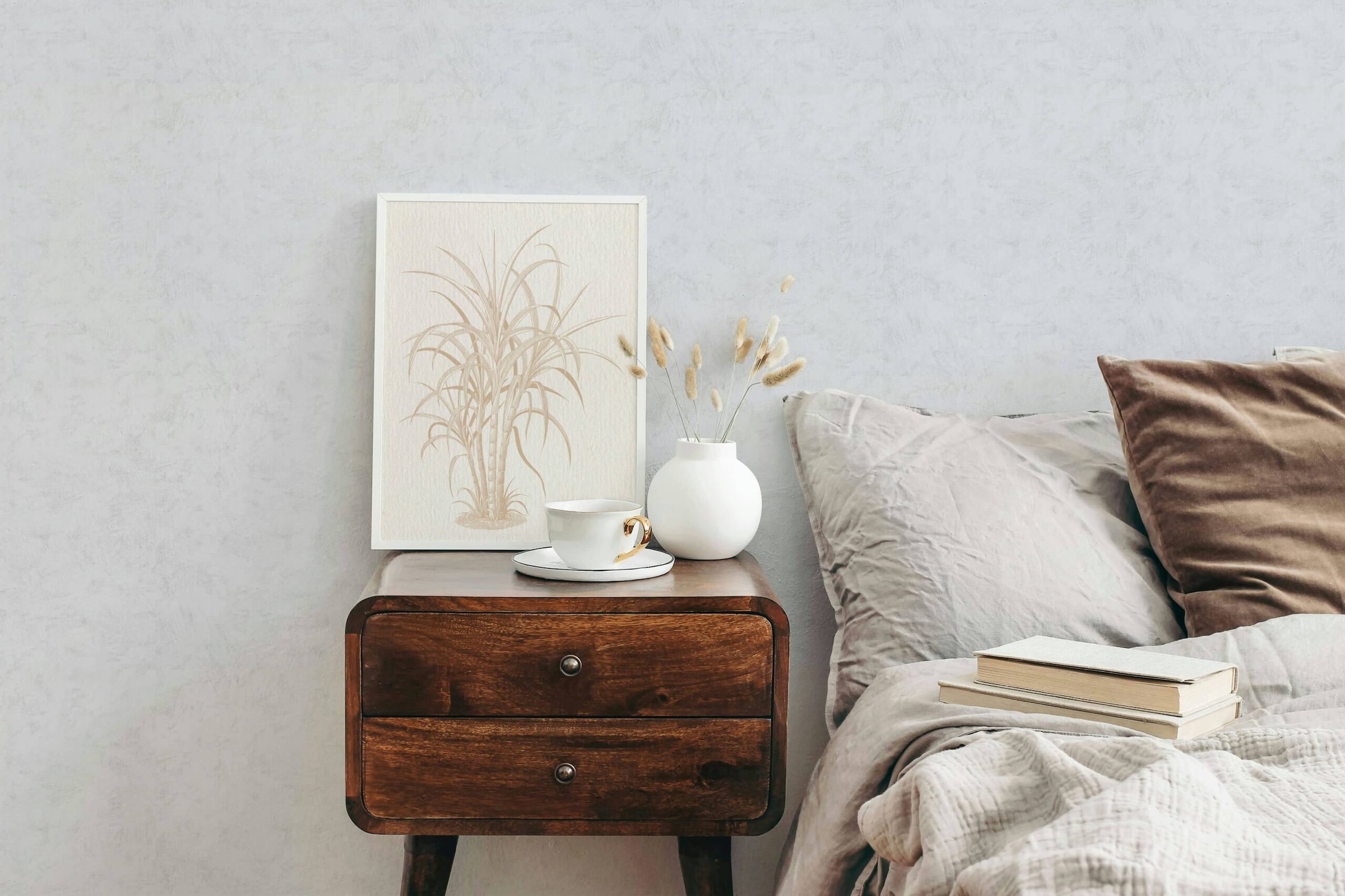 Marburg Vliestapete »Serene Solitude« uni moderne Tapete für Wohnzimmer Schlafzimmer Küche