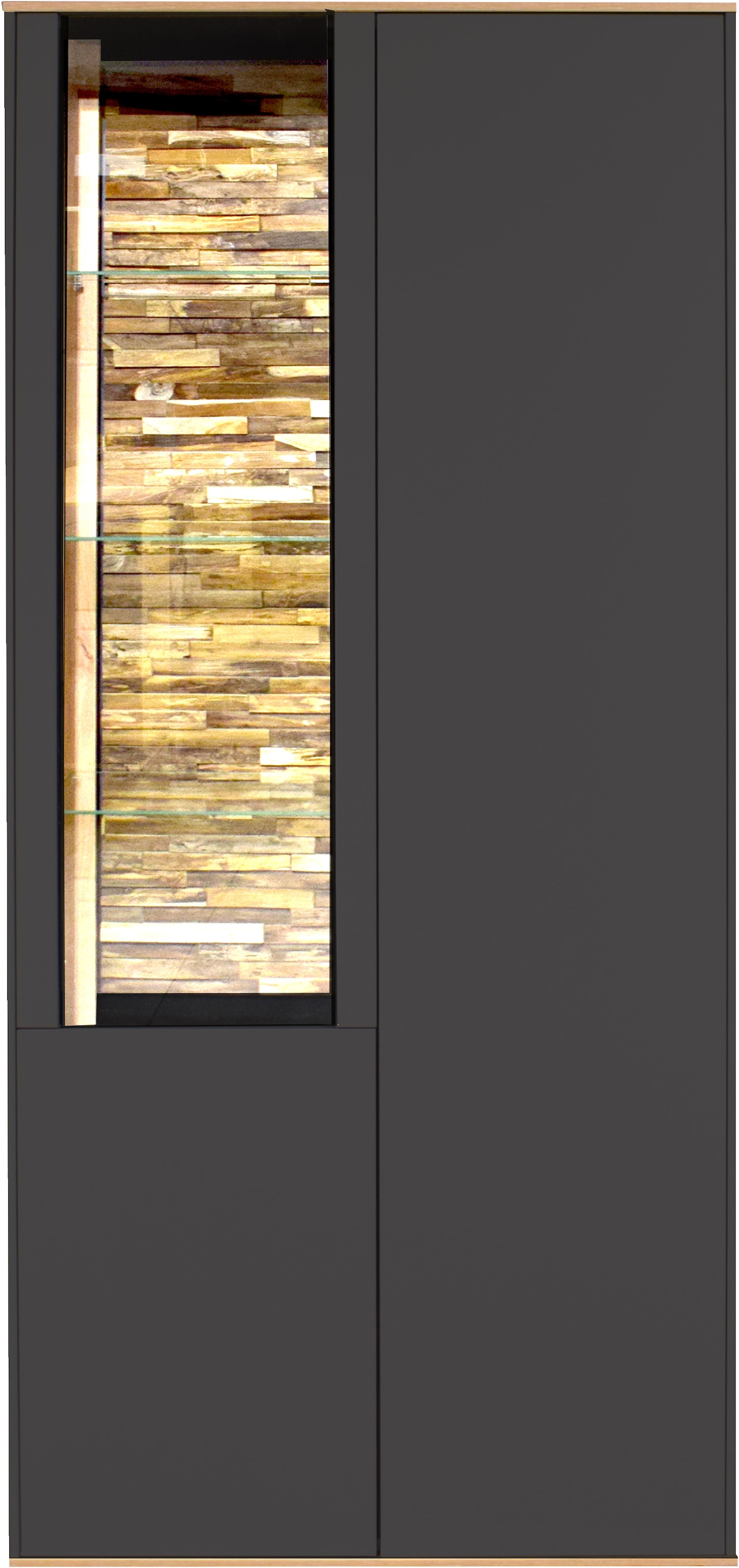 Mäusbacher Vitrine »Faro« Faro Vitrinenschrank B 81 cm, inkl. Beleuchtung, günstig online kaufen