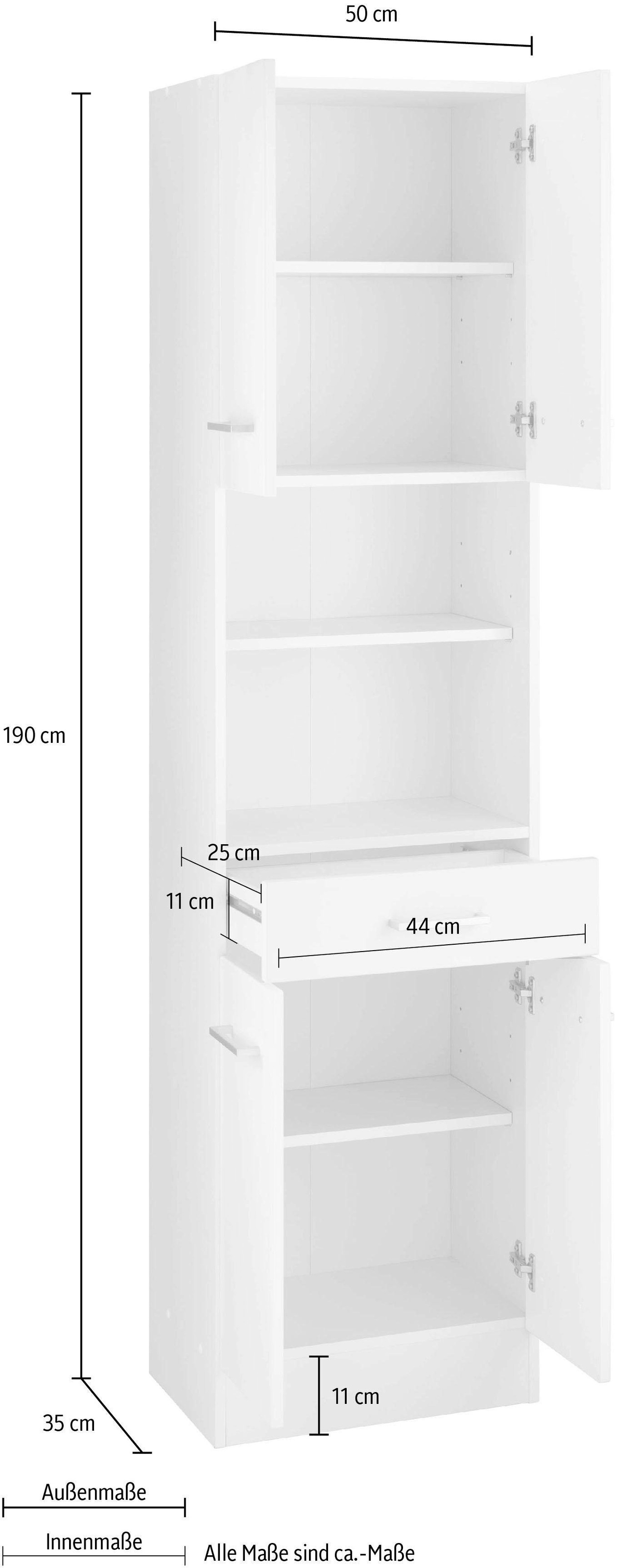 welltime Hochschrank »Ribera«