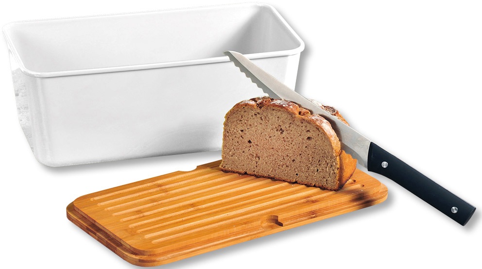 KESPER® Brotkasten 1 Stk. tlg. mit Deckel als Schneidbrett günstig online kaufen
