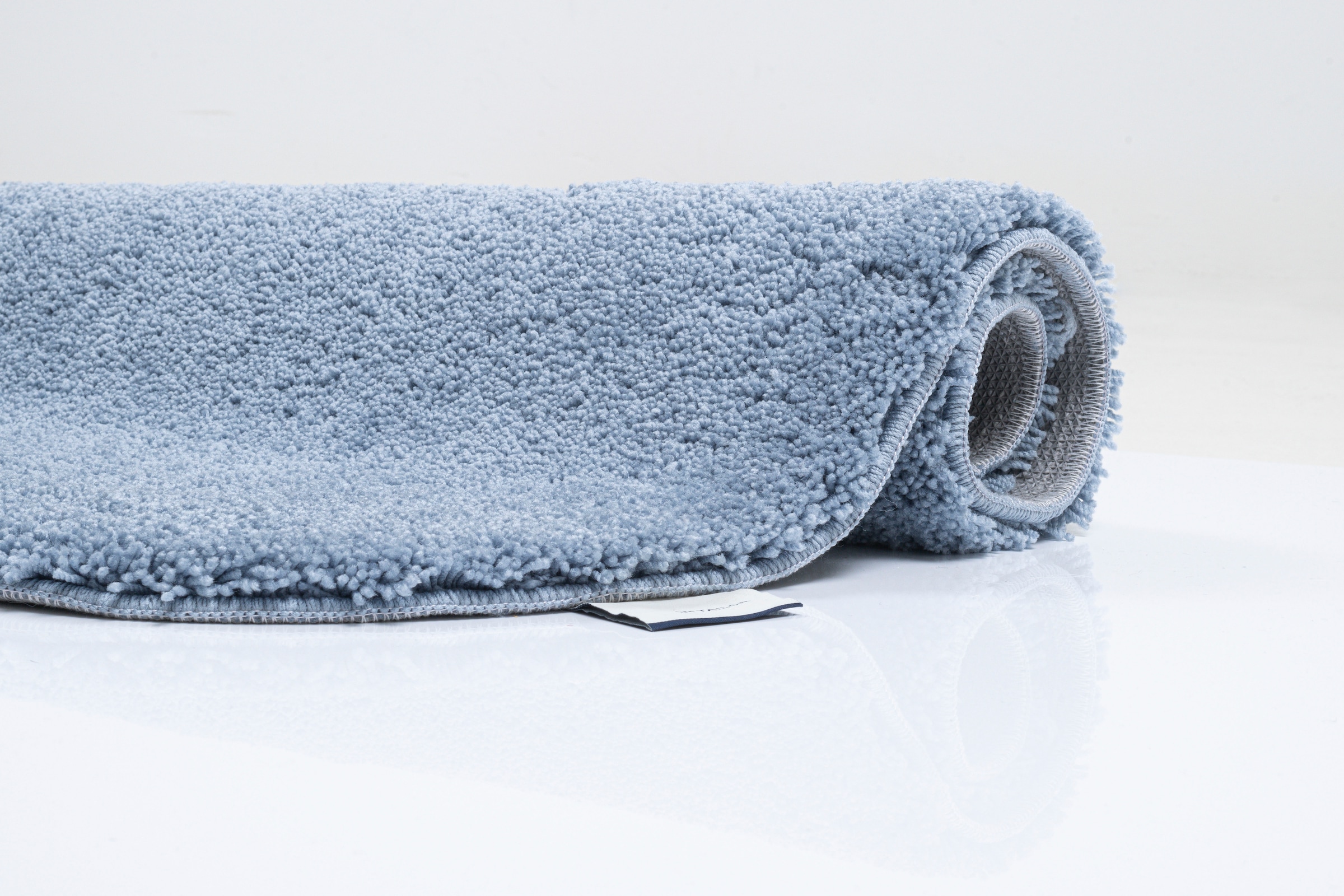 TOM TAILOR HOME Badematte »Cozy Bath UNI«, rutschhemmend beschichtet, fußbodenheizungsgeeignet, Badteppich, Uni Farben, rechteckig, rund und oval erhältlich
