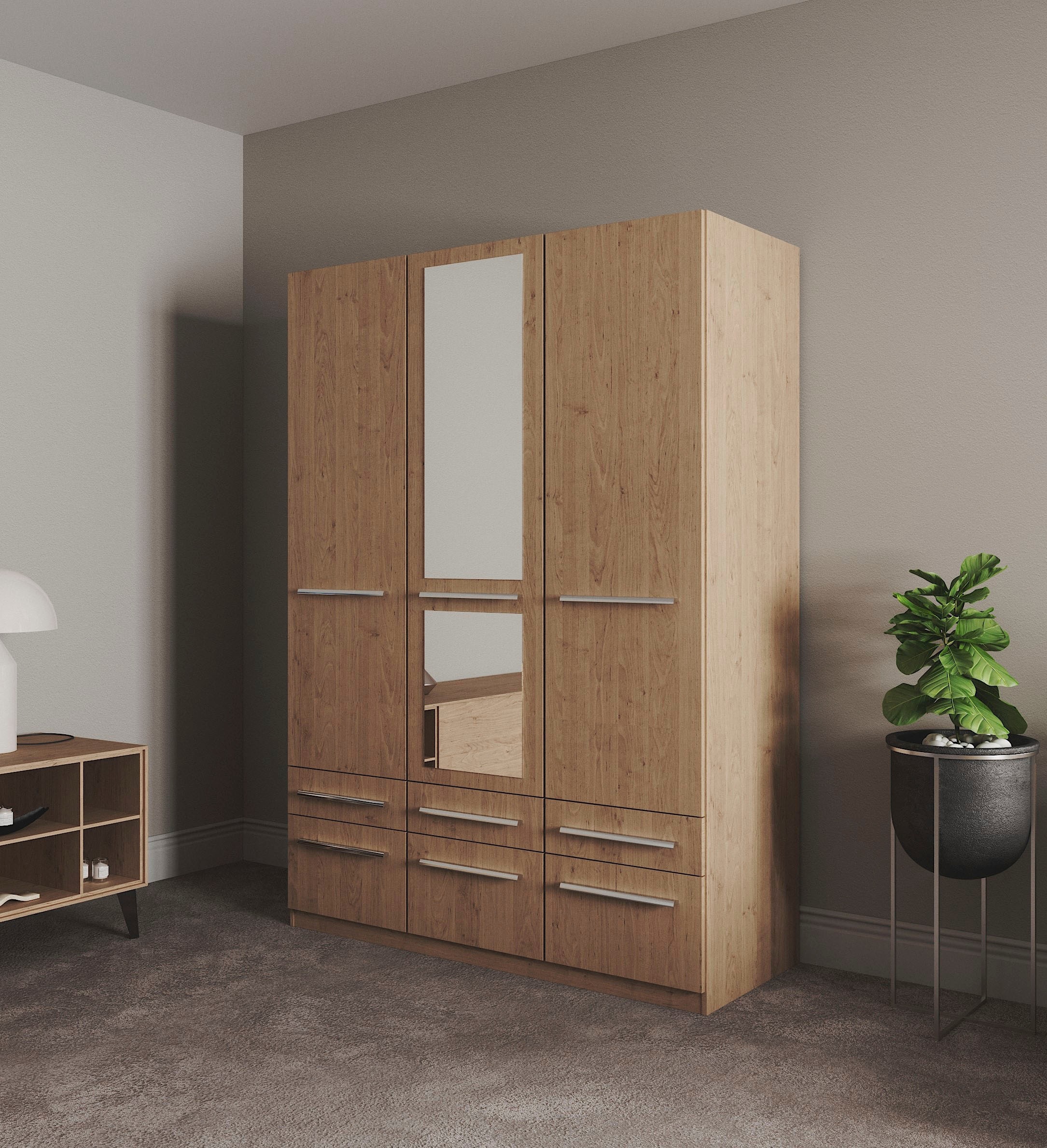 priess Kleiderschrank Schrank Garderobe Wäscheschrank Barcelona günstig online kaufen