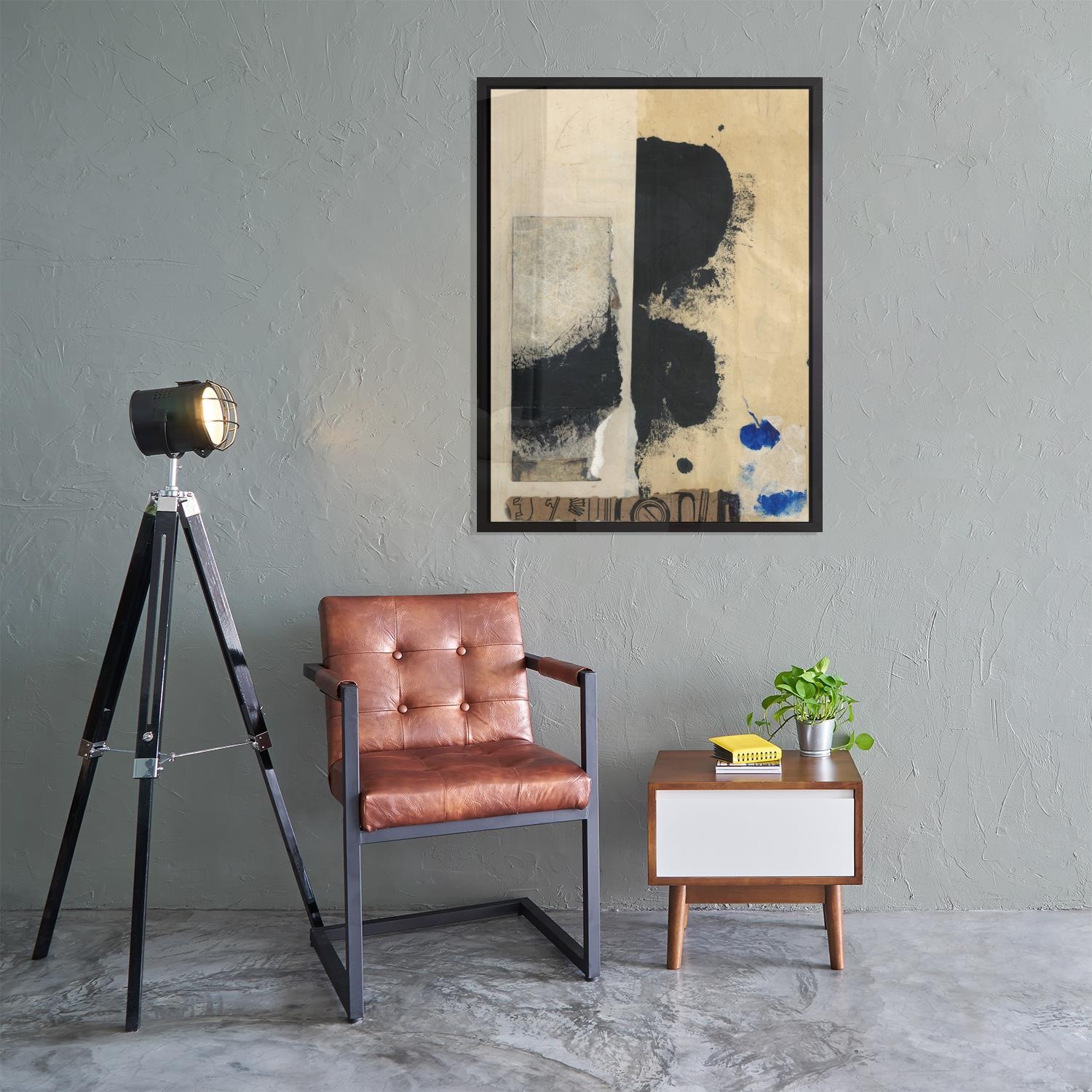 LeGer Home by Lena Gercke Leinwandbild »Lina«, Abstrakt-Abstrakte-Art-Kunst, (1 St.), mit einem schwarzen Schattenfugenrahmen veredelt