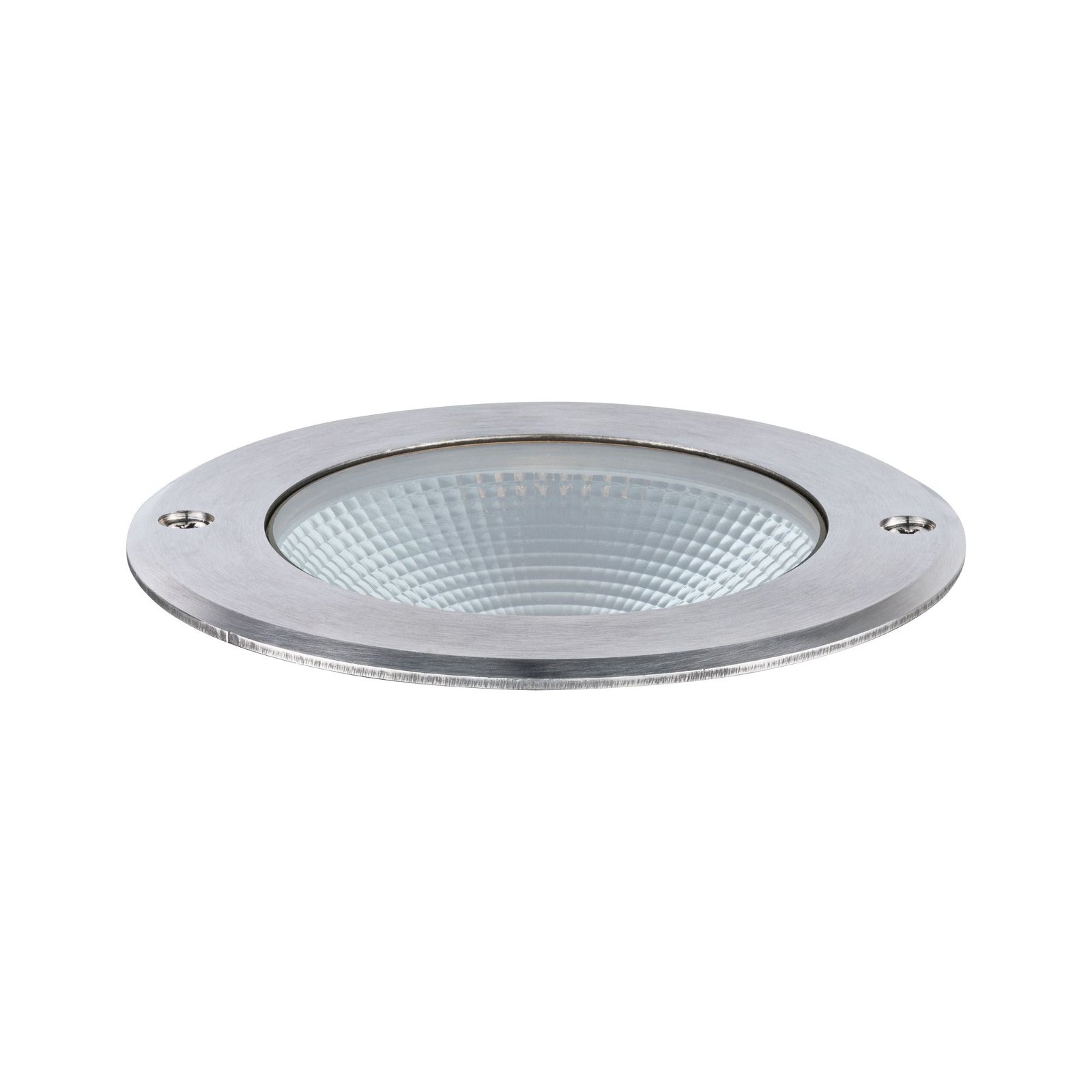 Paulmann LED Einbauleuchte »Floor IP67 120mm 3000K 6W 580lm 230V Edelstahl, Aluminium« 1 Stk. Warmweiß Bodeneinbauleuchte