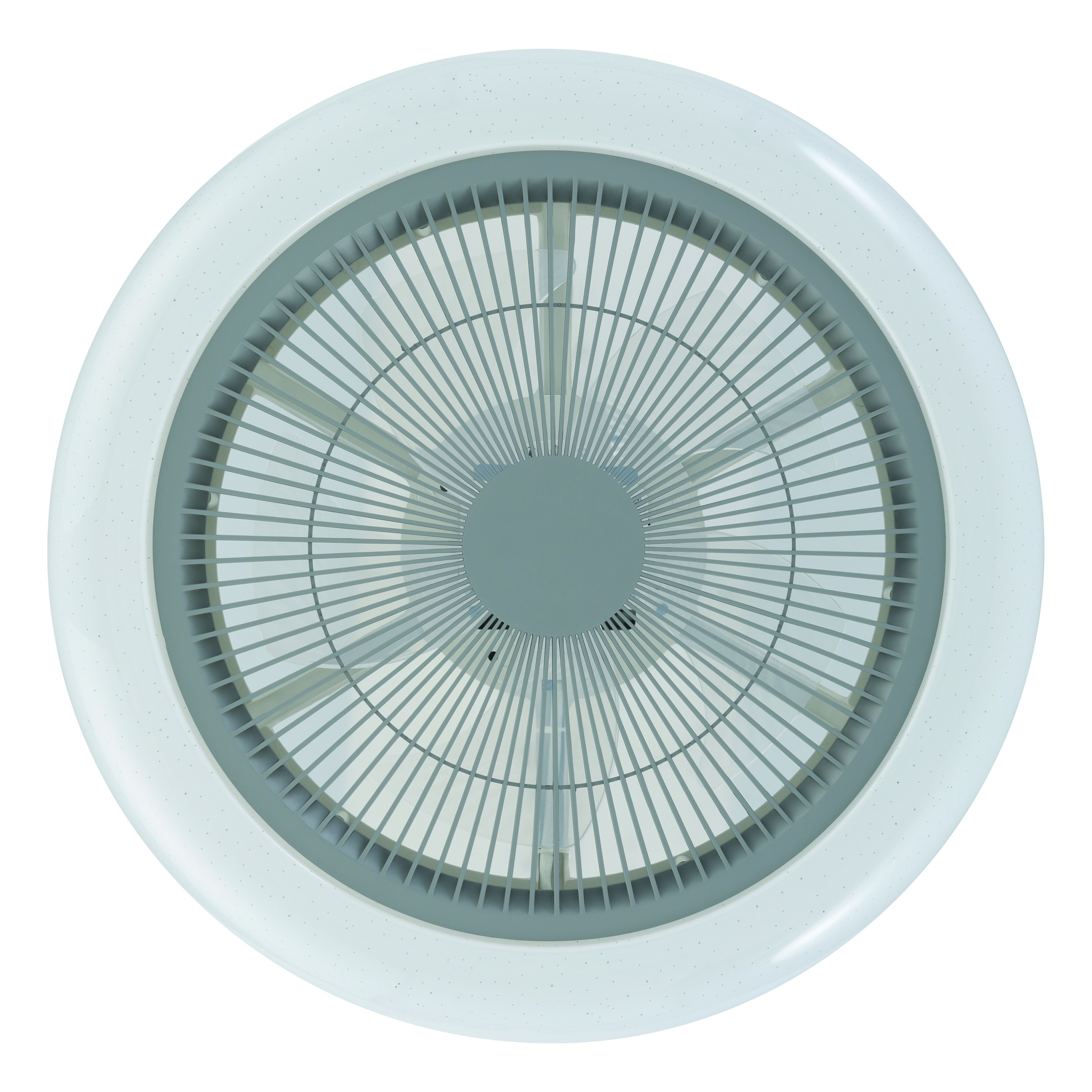 EGLO LED Deckenleuchte »KOSTRENA Leuchte und Ventilator - ABS - LED - 3X8,5W - IP20« LED-Modul 1 Stk. Kaltweiß | Neutralweiß | Warmweiß Deckenventilator, Deckenleuchte, Wohnzimmer, Schlafzimmer, H19xØ45,5cm