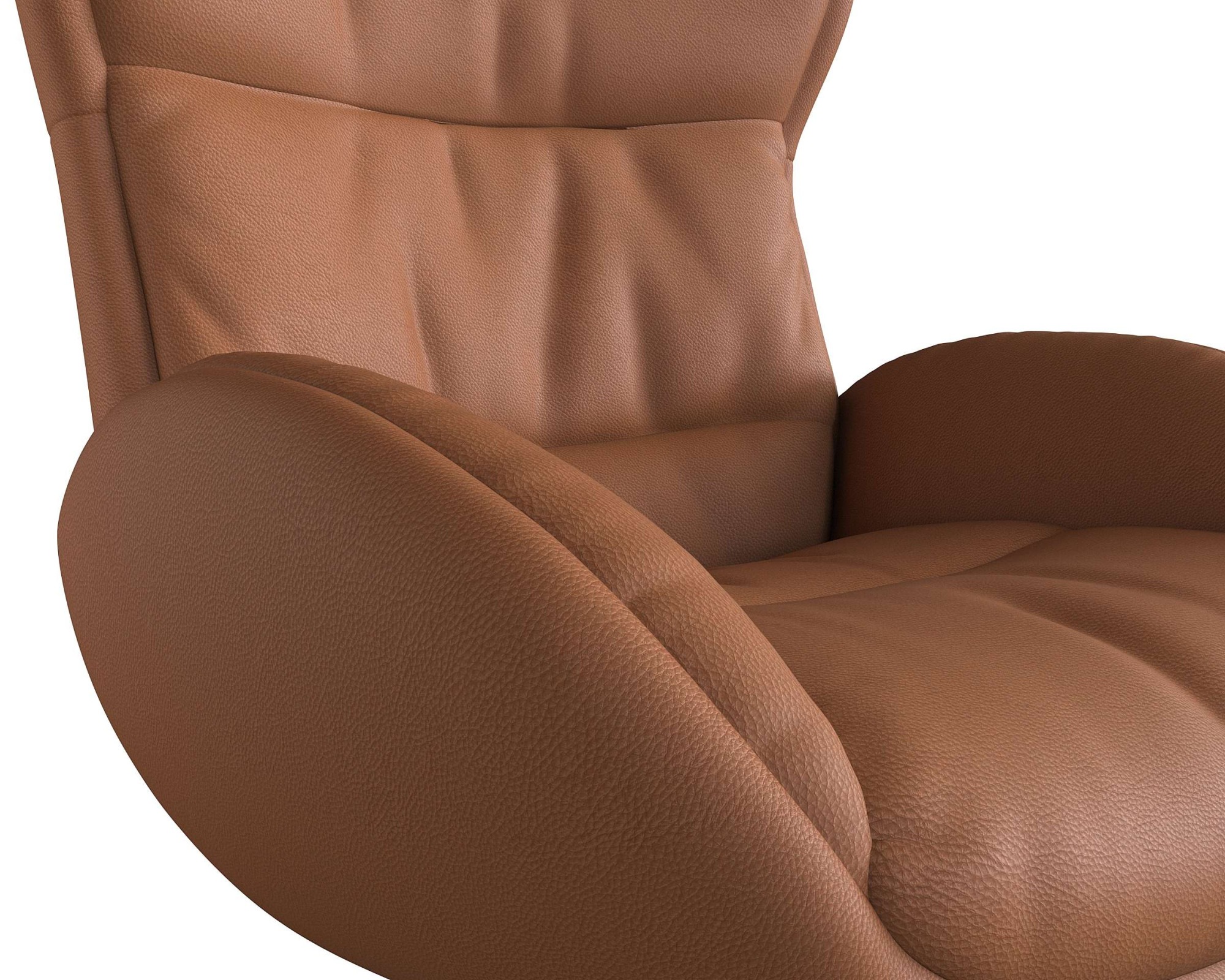 FLEXLUX Relaxsessel »Haze, TV-Sessel, Fernsehsessel, Polstersessel,«, Rückenteilverstellung, drehbar, Fuß Alu