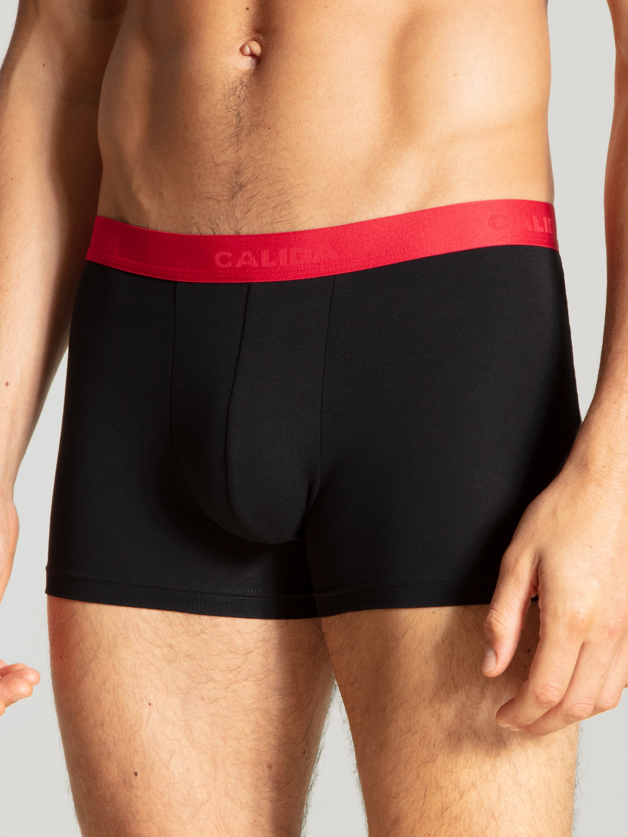 CALIDA Boxershorts »Natural Benefit«, (3er Pack), mit formstabiler Single Jersey-Qualität