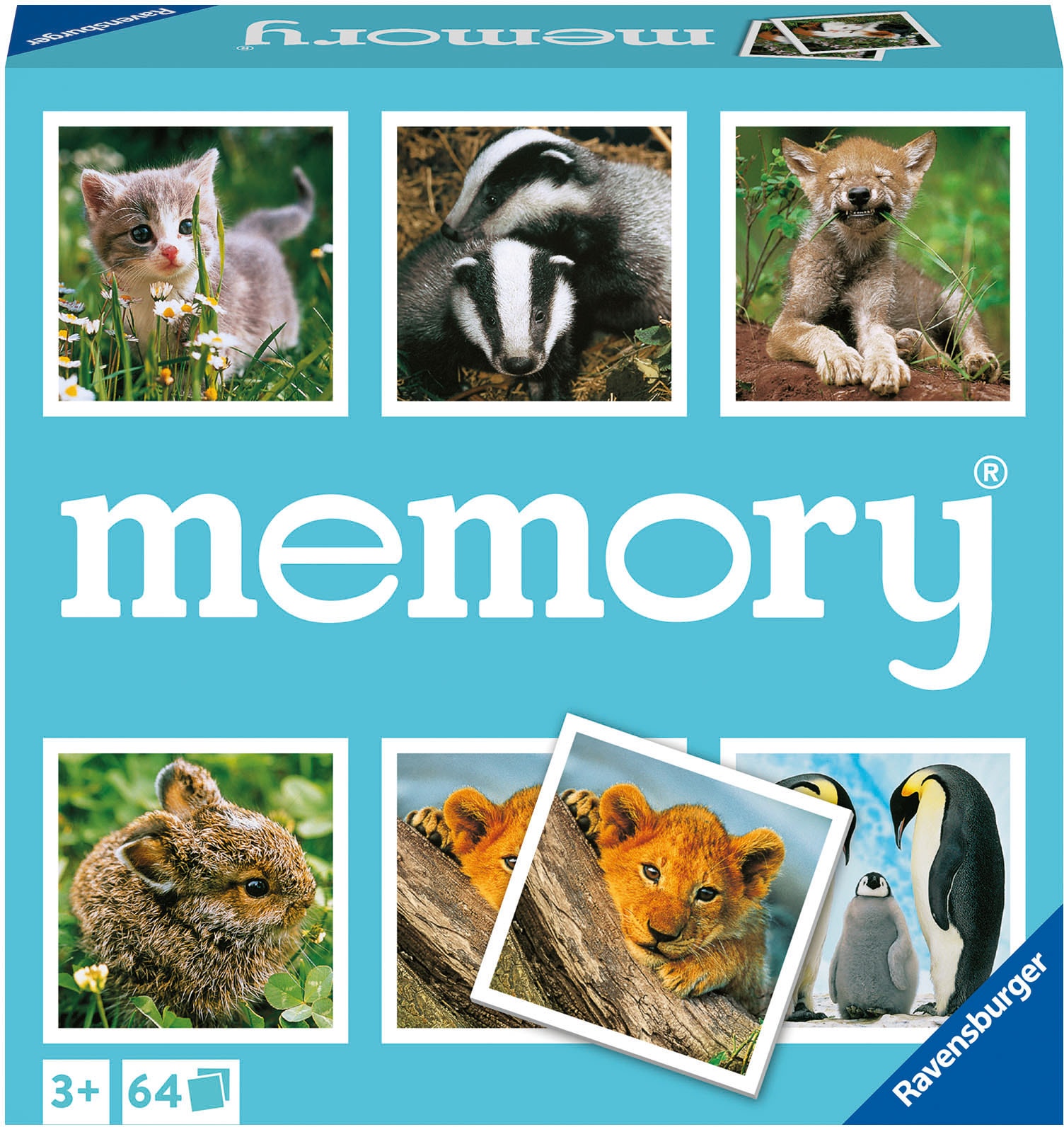 Ravensburger Spiel »memory® Tierkinder«, Made in Europe; FSC® - schützt Wald - weltweit