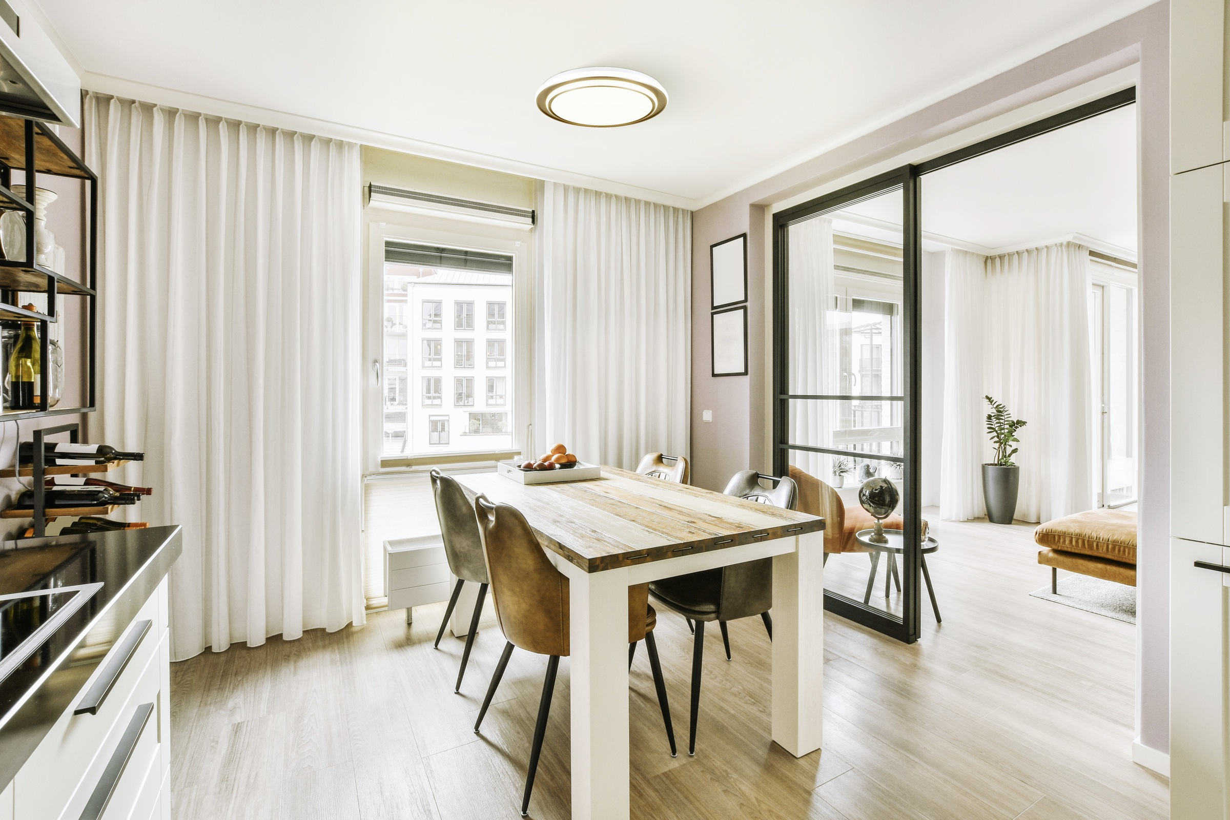 EGLO LED Deckenleuchte »MOSCHETTA Deckenlampe - Stahl - LED - 36W - IP20« L günstig online kaufen