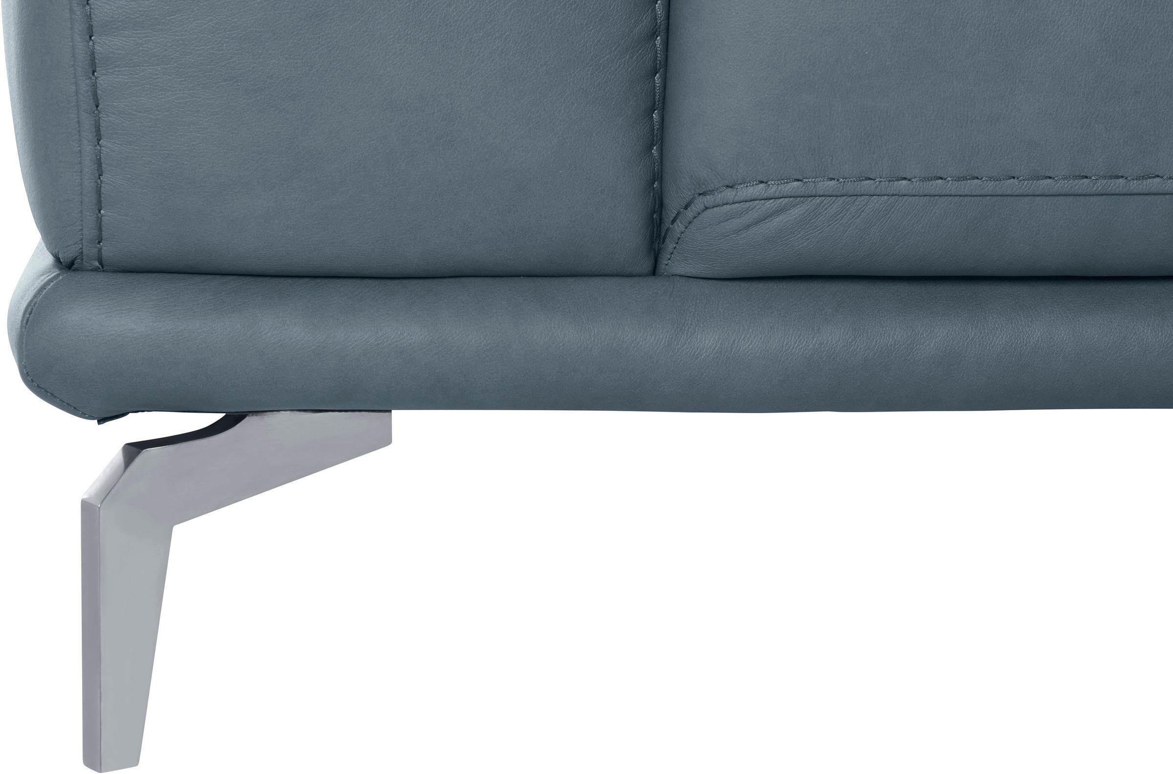 W.SCHILLIG 2-Sitzer »montanaa«, mit Metallfüßen in Silber matt, Breite 192 cm