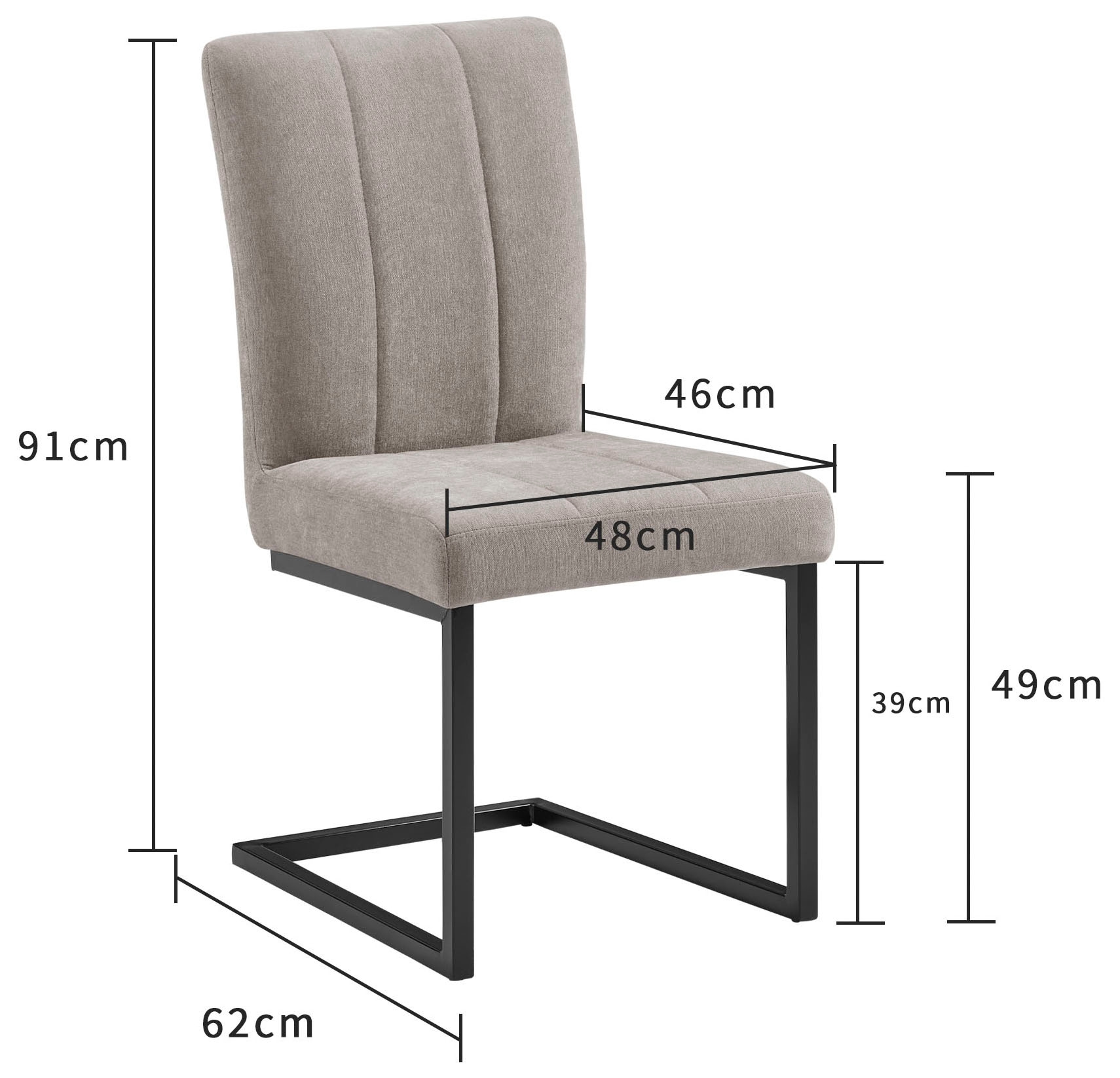 OTTO home Freischwinger (Set)