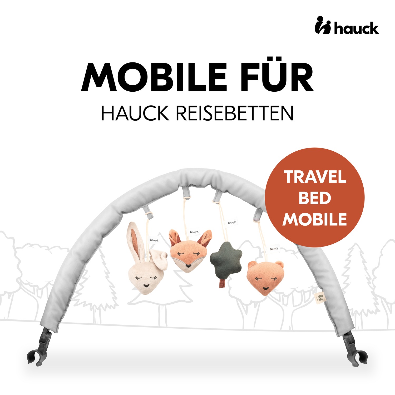 Hauck Mobile »Travel Bed Mobile, Forest«, für Hauck Reisebetten
