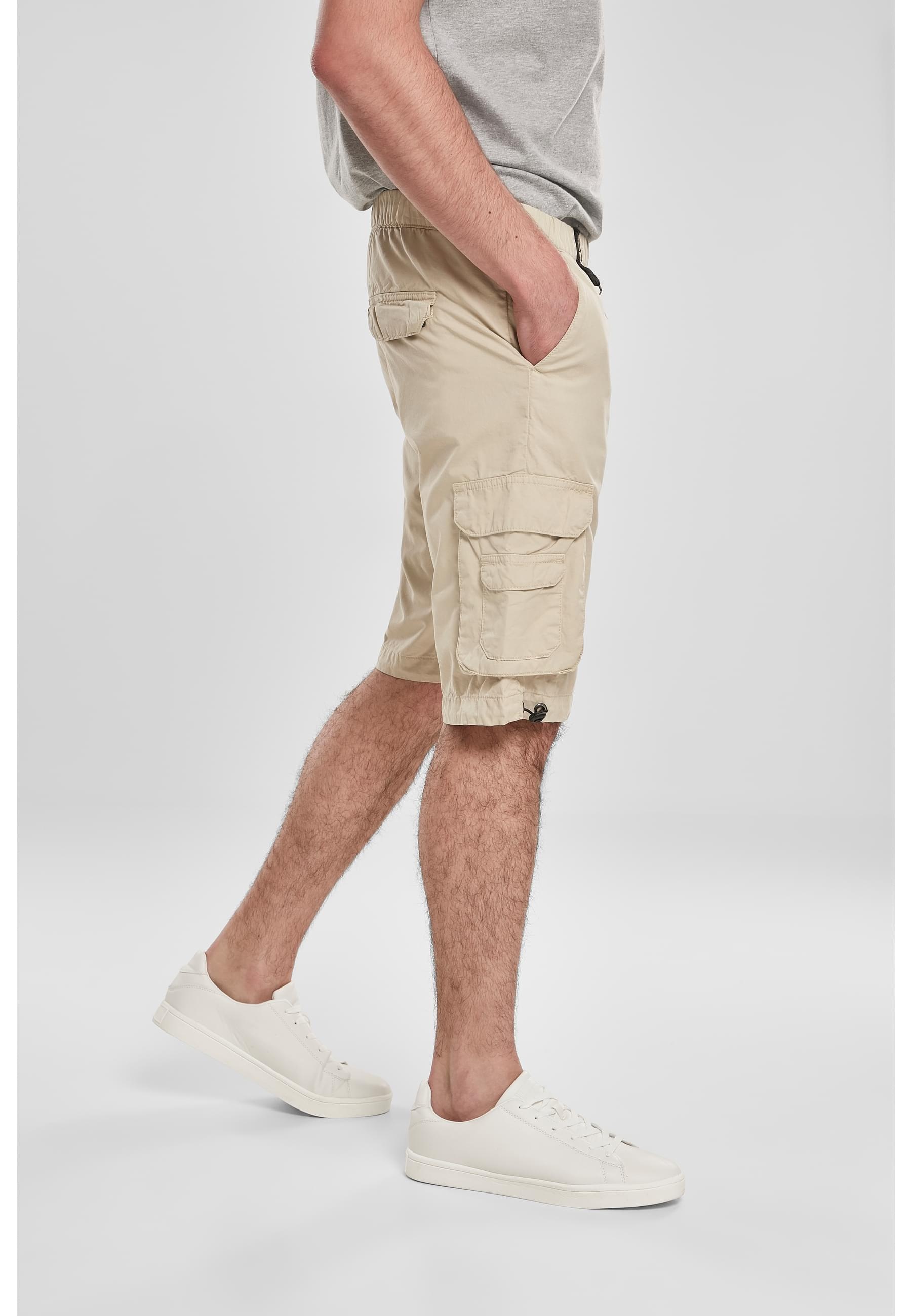 URBAN CLASSICS Stoffhose »Urban Classics Herren Double Pocket Cargo Shorts«