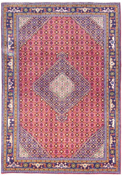 morgenland Wollteppich »Ardebil Medaillon Rosso 287 x 202 cm«, rechteckig, günstig online kaufen