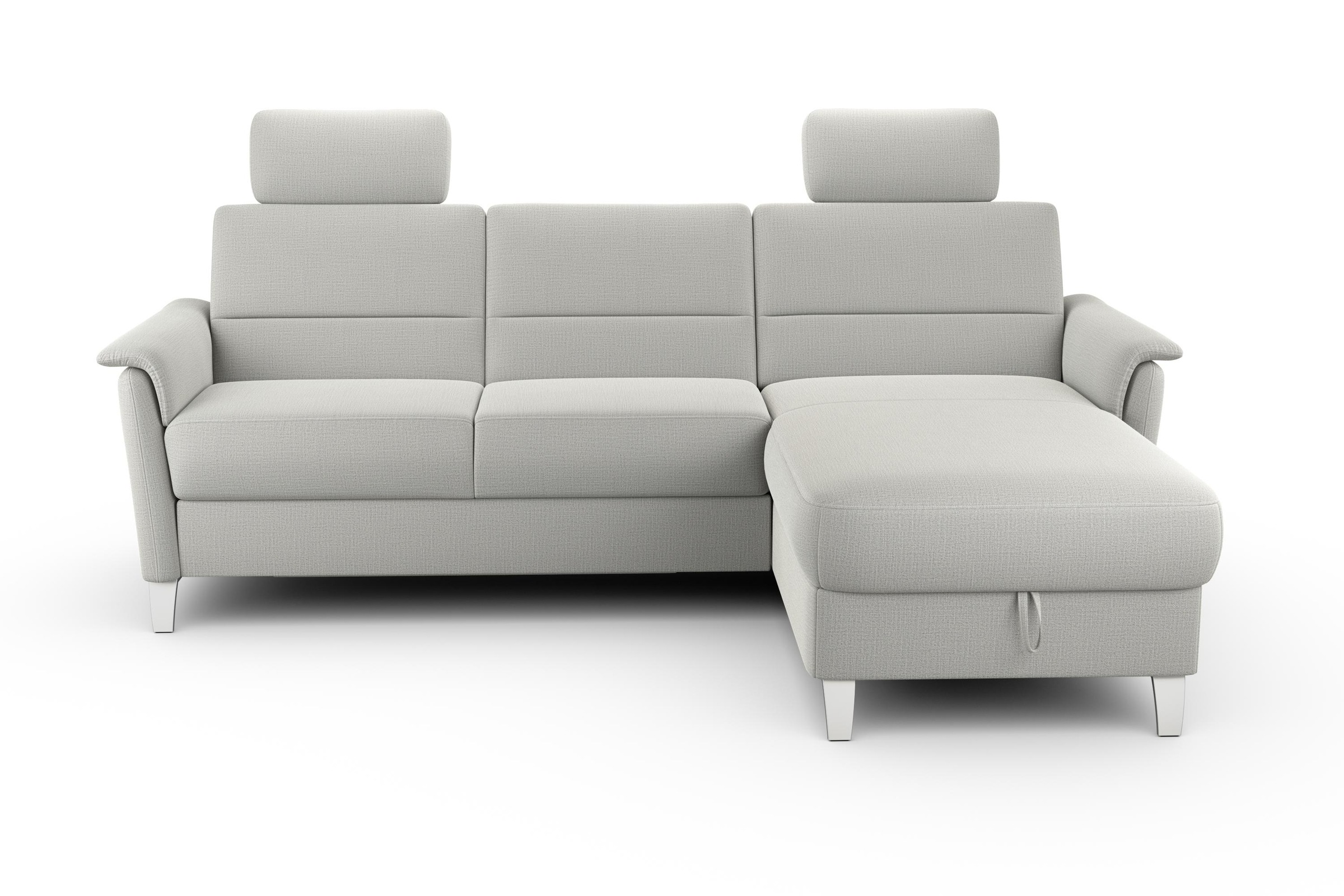 sit&more Ecksofa »Palmera L-Form, B: 244 cm« optional Bettfunktion & Bettka günstig online kaufen