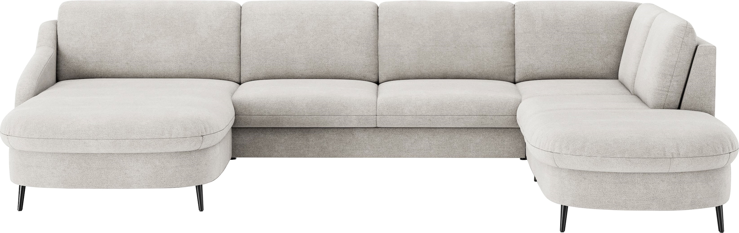 sit&more Wohnlandschaft "Soul U-Form", wahlweise mit Bettfunktion und Bettk günstig online kaufen