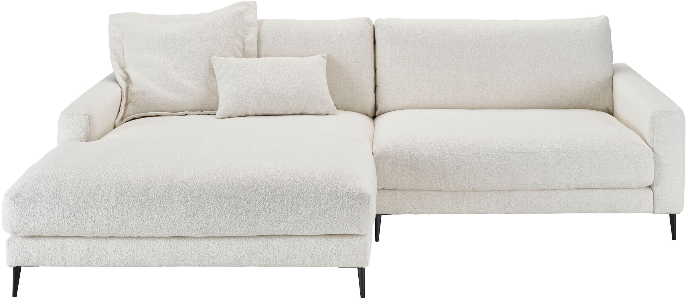 INOSIGN Ecksofa »Downtown, B/T/H: 272/190/84 cm L-Form«, weicher Sitzkomfor günstig online kaufen