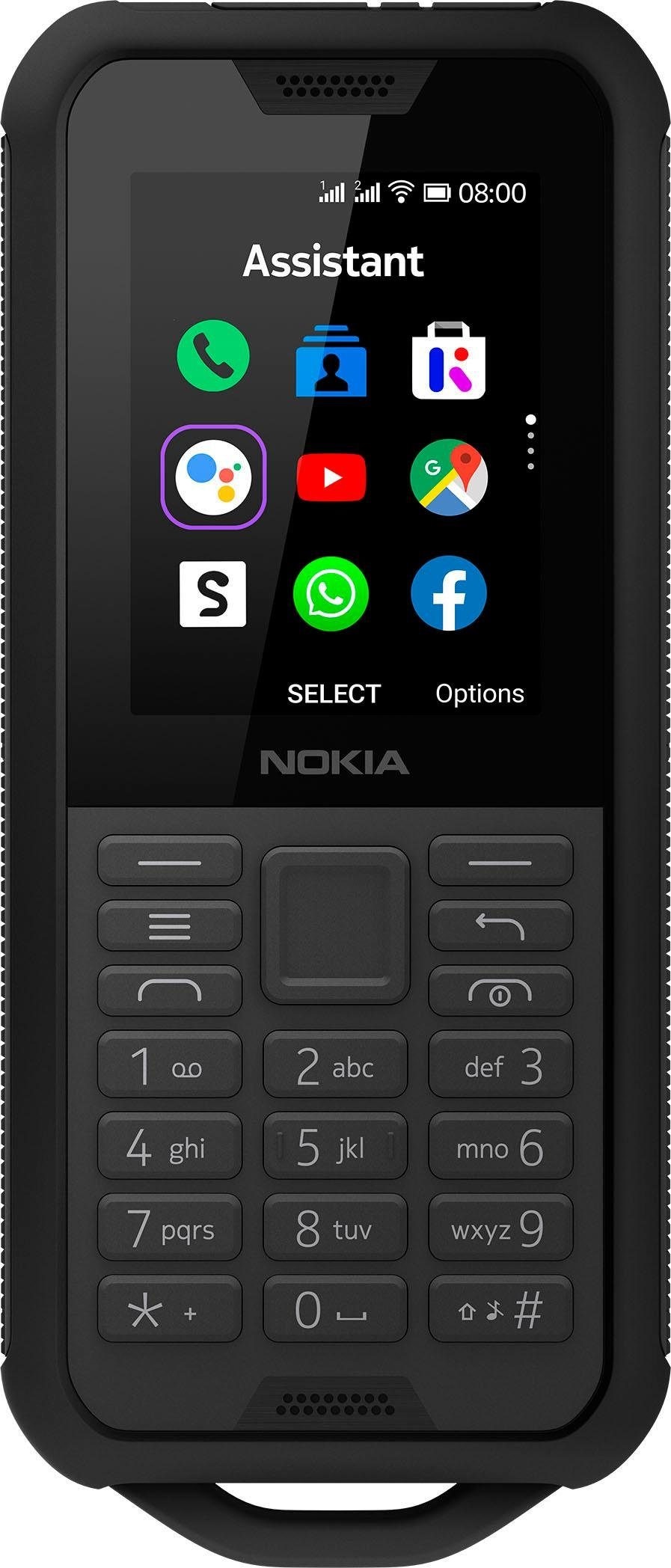 Tough«, 2 »800 GB cm/2,4 jetzt Speicherplatz, MP Nokia %Sale Zoll, 6,1 im 4 Kamera Schwarzer Stahl, Handy