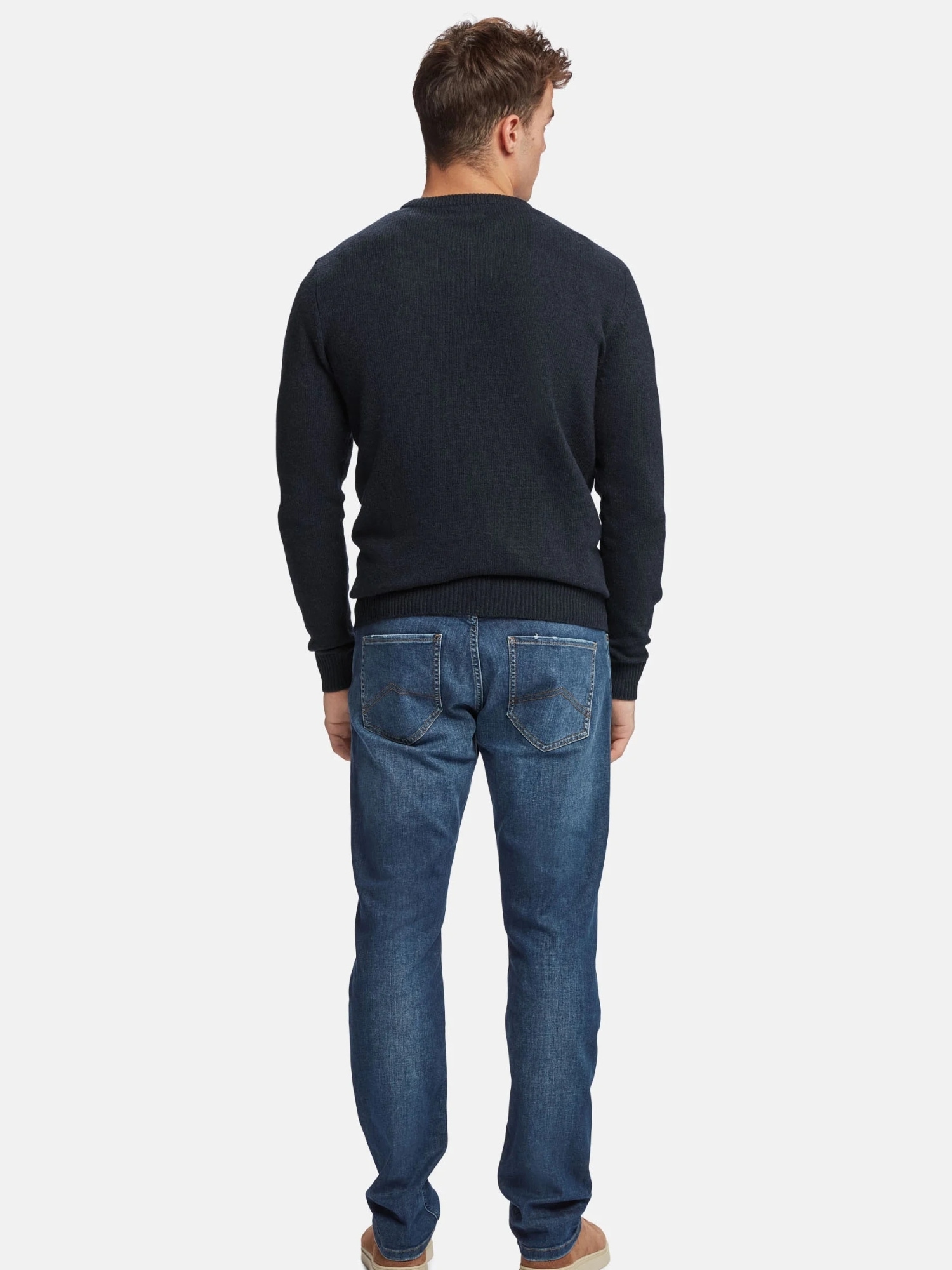 MCS Rundhalspullover »MCS Pullover MCAdrian«