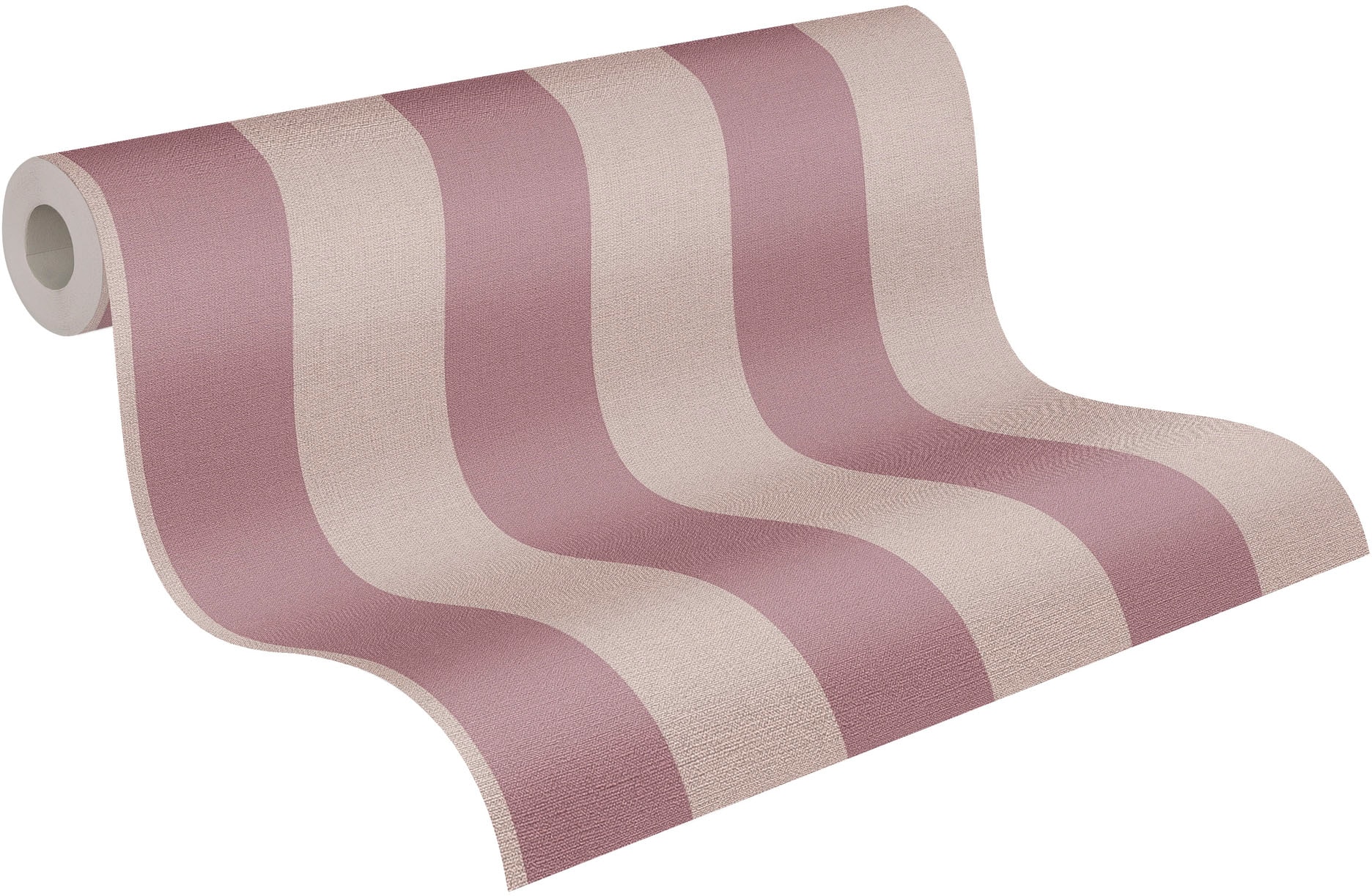 A.S. Création Vliestapete »Natural Living Streifentapete«, matt-gemustert-neutral, Landhaus gestreift nachhaltig PVC-Frei umweltfreundlich skandinavisch