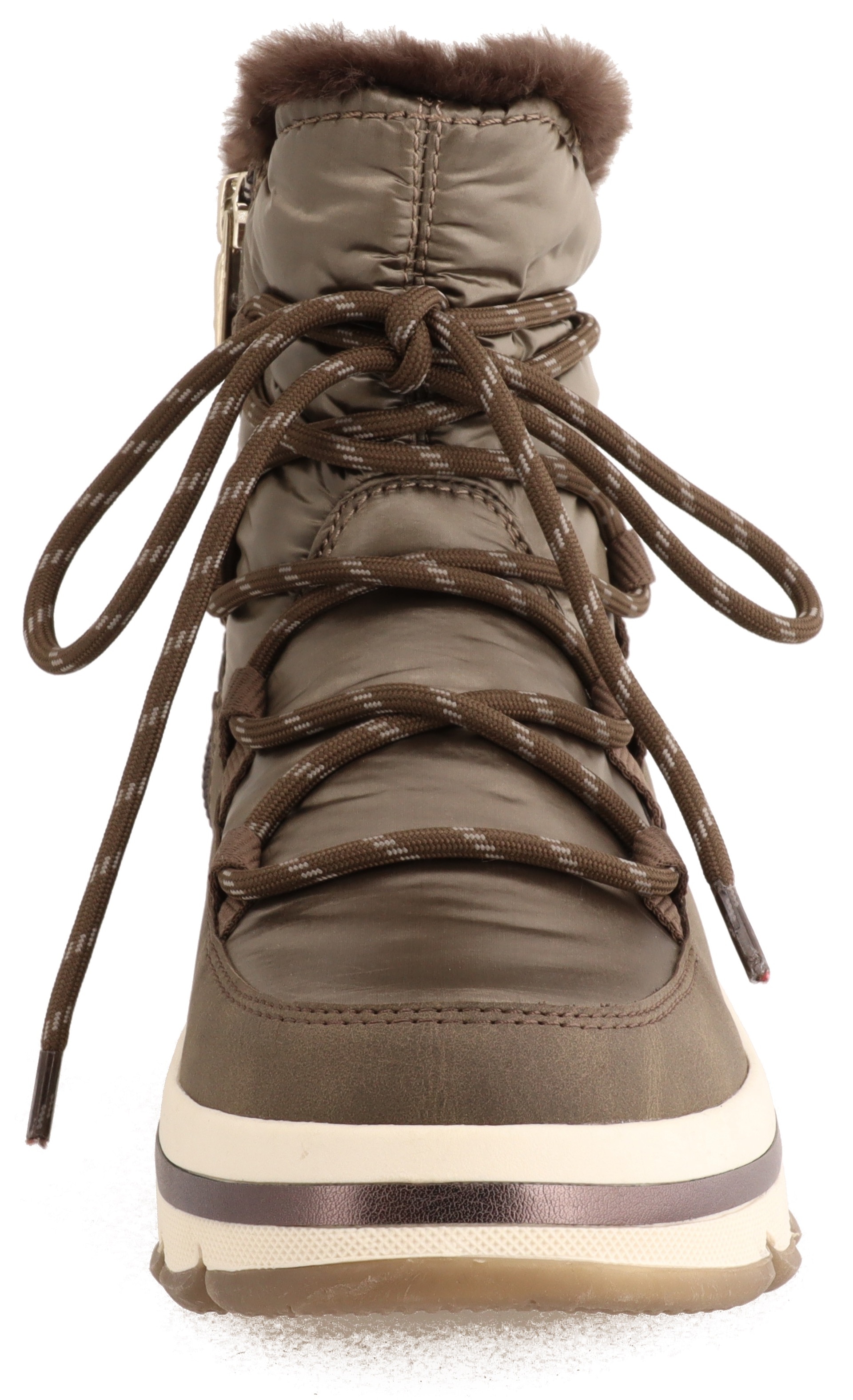 TOM TAILOR Winterboots, mit Logoprägung an der Ferse