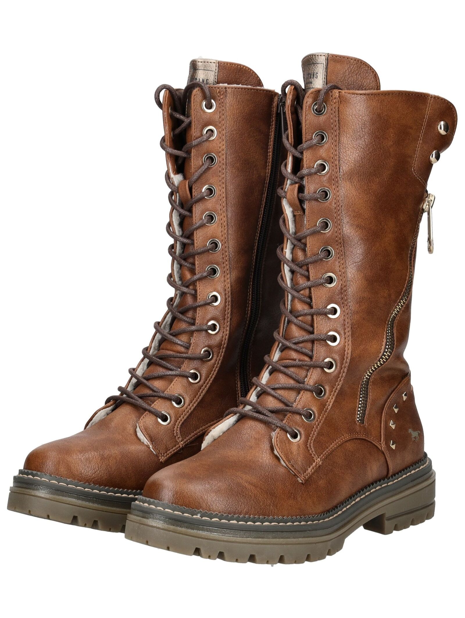 Mustang Shoes Schnürstiefel »Mustang Shoes Stiefel Lederimitat«