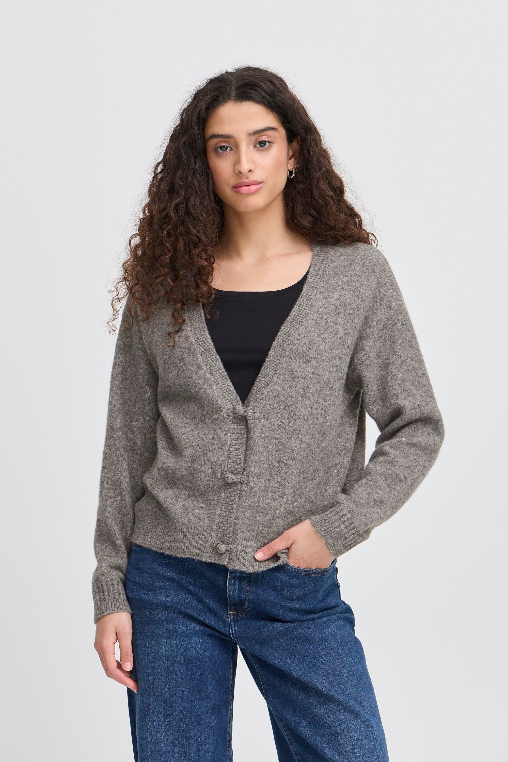 Ichi Strickjacke »Langarm IHDASILA«
