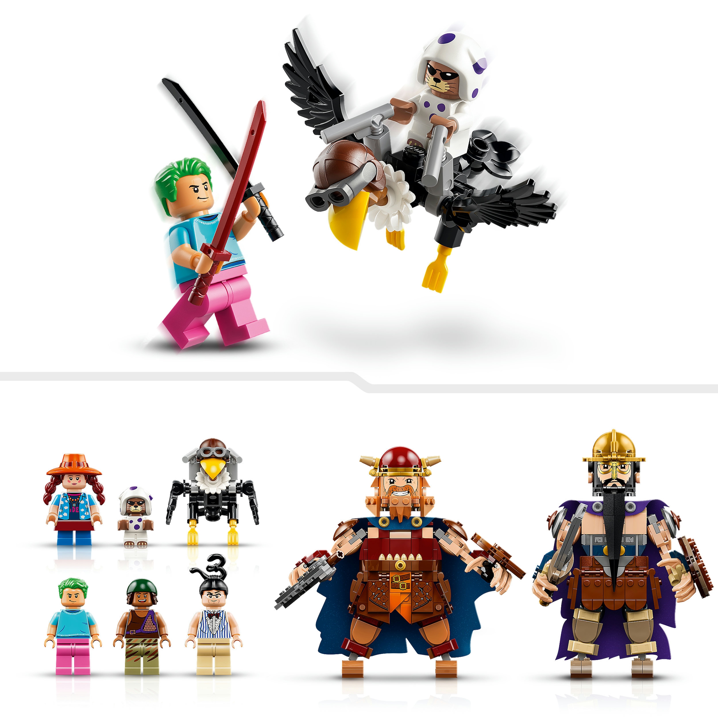 LEGO® Konstruktionsspielsteine »Woogey vs. Boogey – Riesen aus Little Garden (75644), LEGO ONE PIECE« Made in Europe