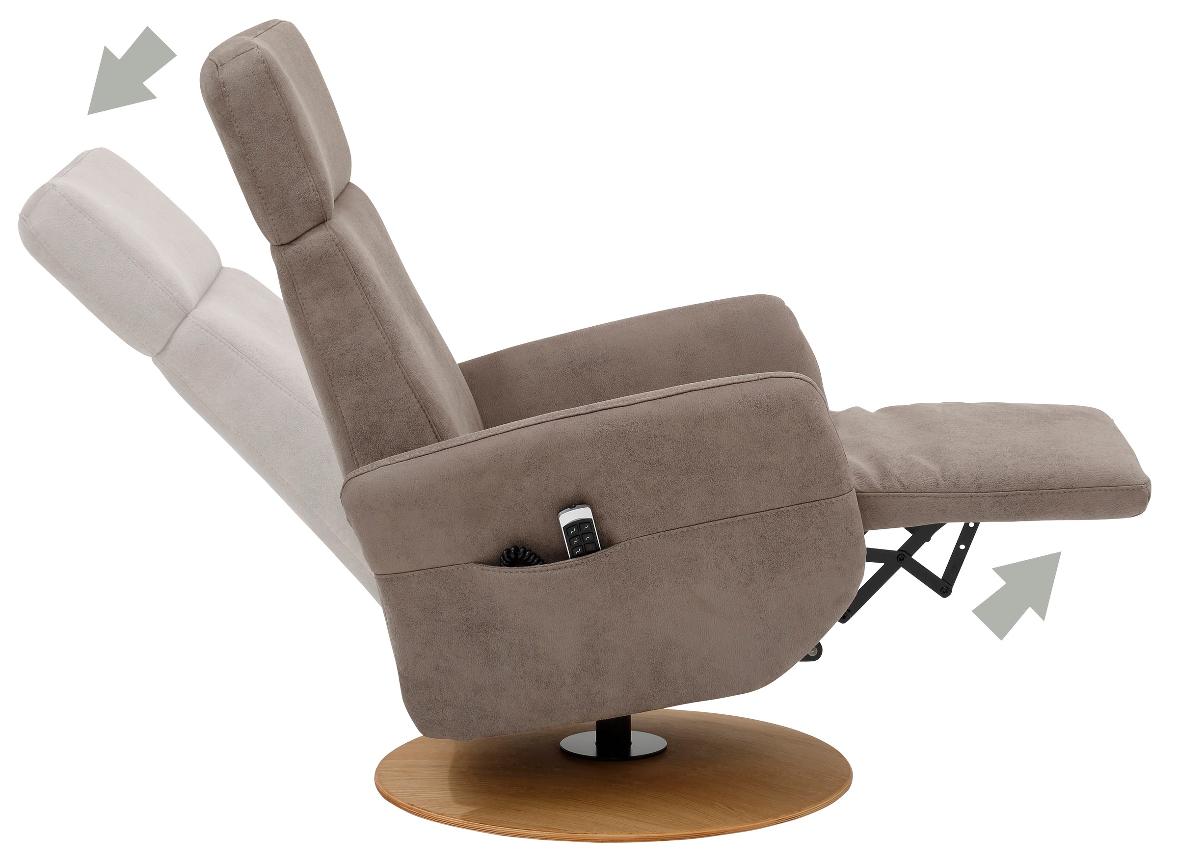 sit&more TV-Sessel »Kobra«, wahlweise mit 2 Motoren, 2 Motoren und Akku oder mit 2 Motoren