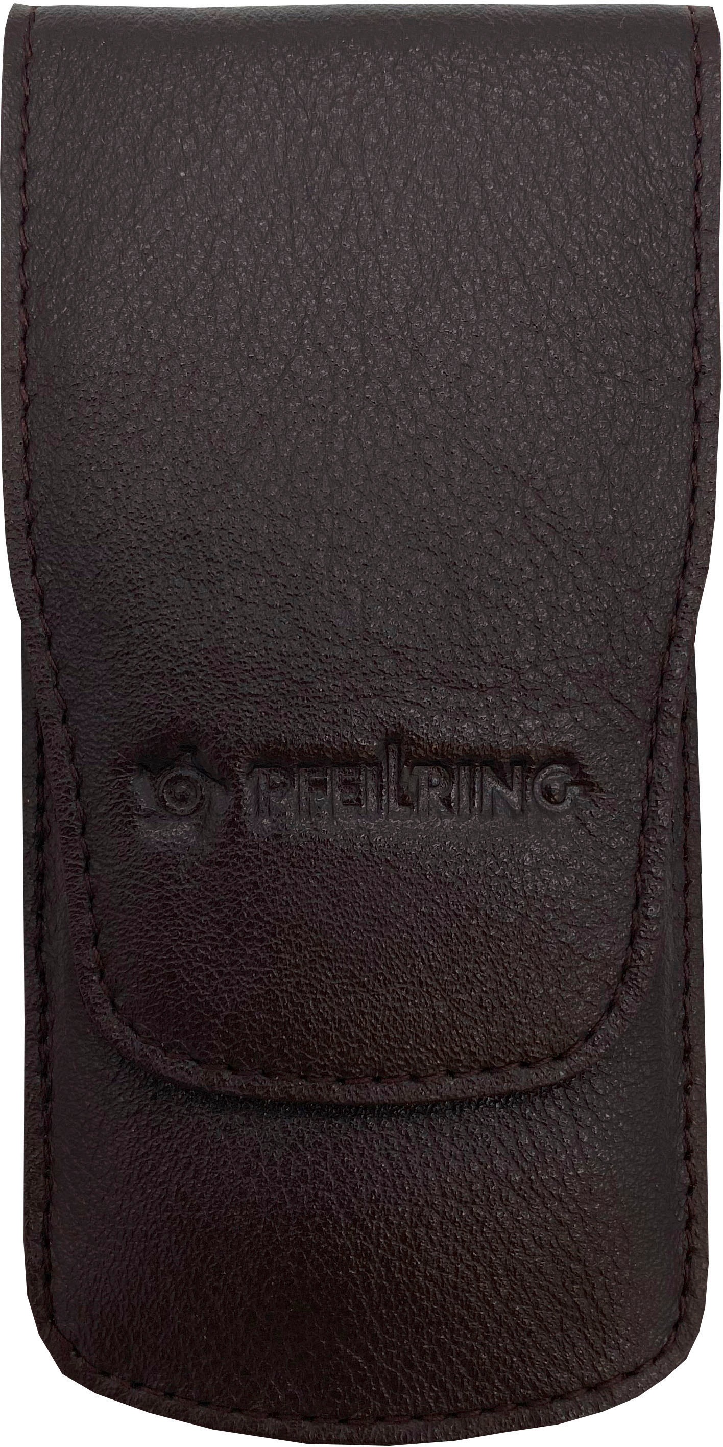 PFEILRING Maniküre-Etui, (4 tlg.), Nappaleder