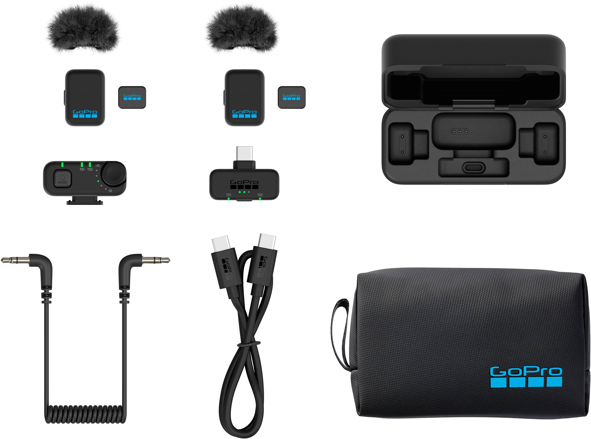 GoPro Streaming-Mikrofon »Kabelloses Mikrofon (Komplettset)«