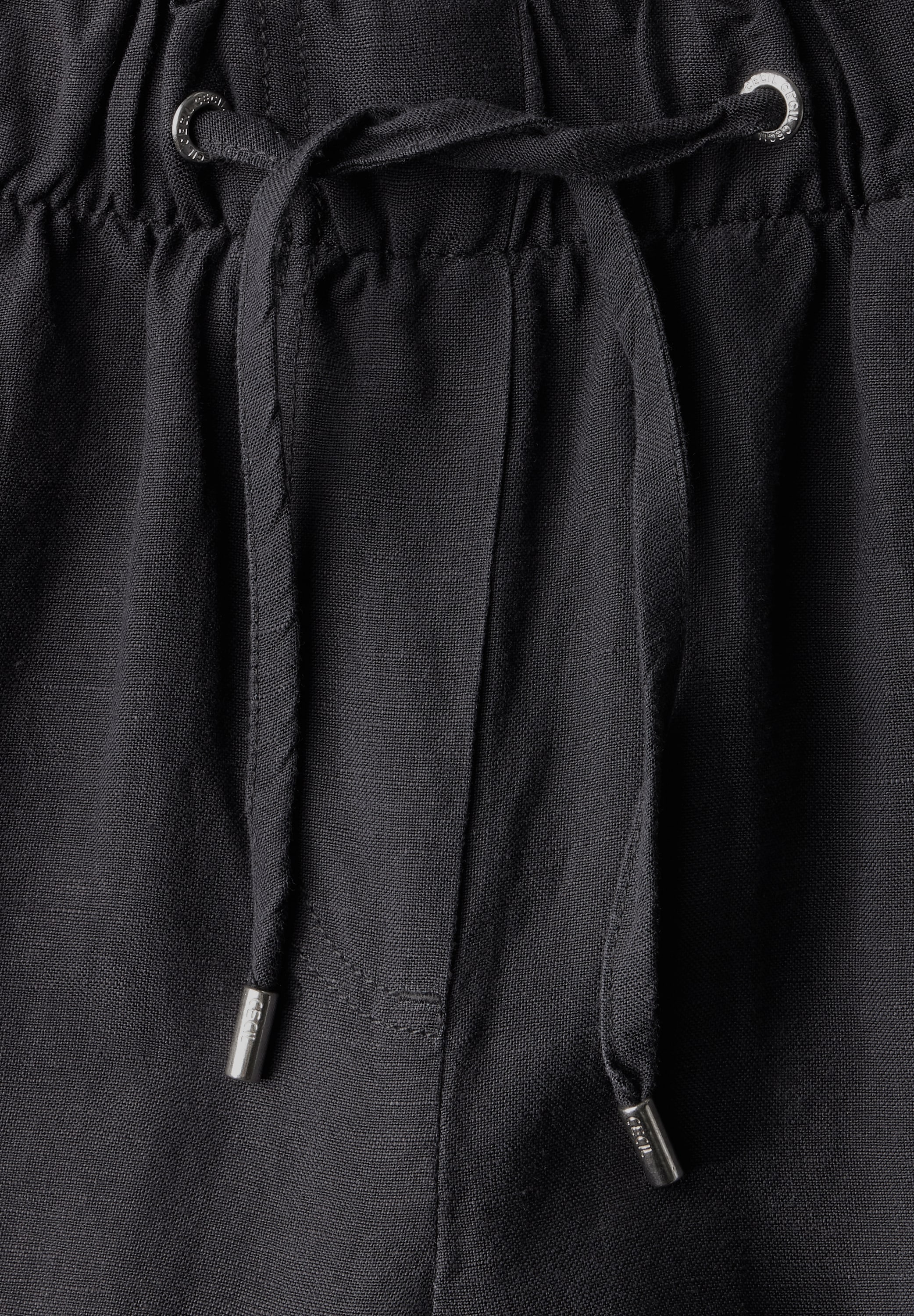 Cecil Leinenhose »Style Neele«, Sommerhose mit Kordelzug und aus einem Leinenmix