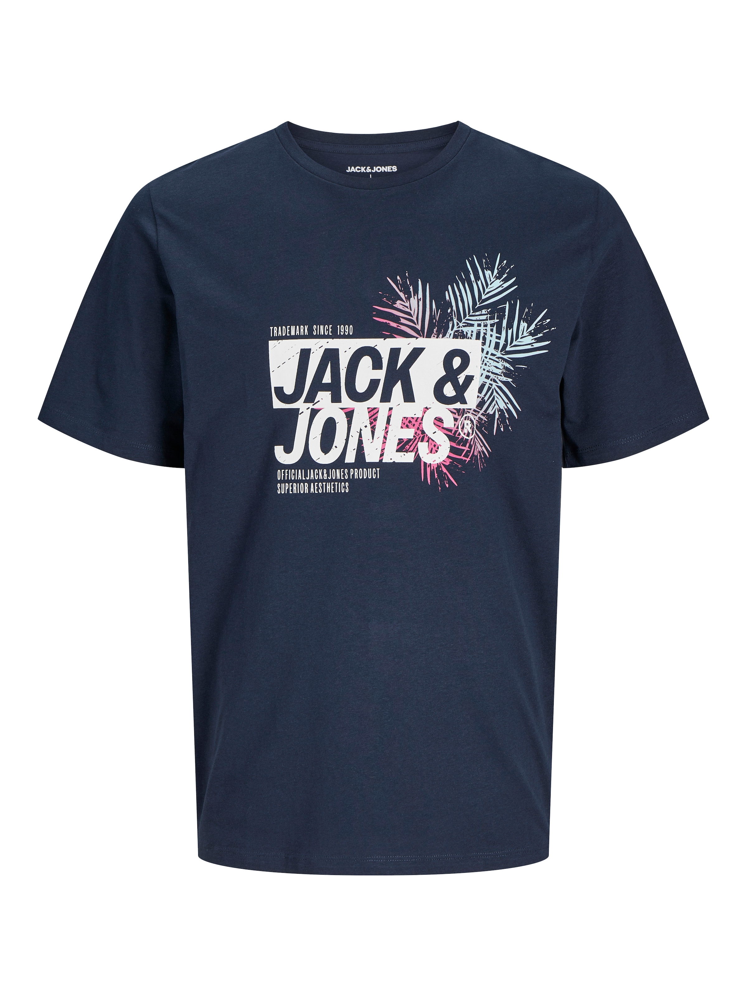 Jack & Jones PlusSize Rundhalsshirt »JJJAXON TEE SS CREW NECK PLS«