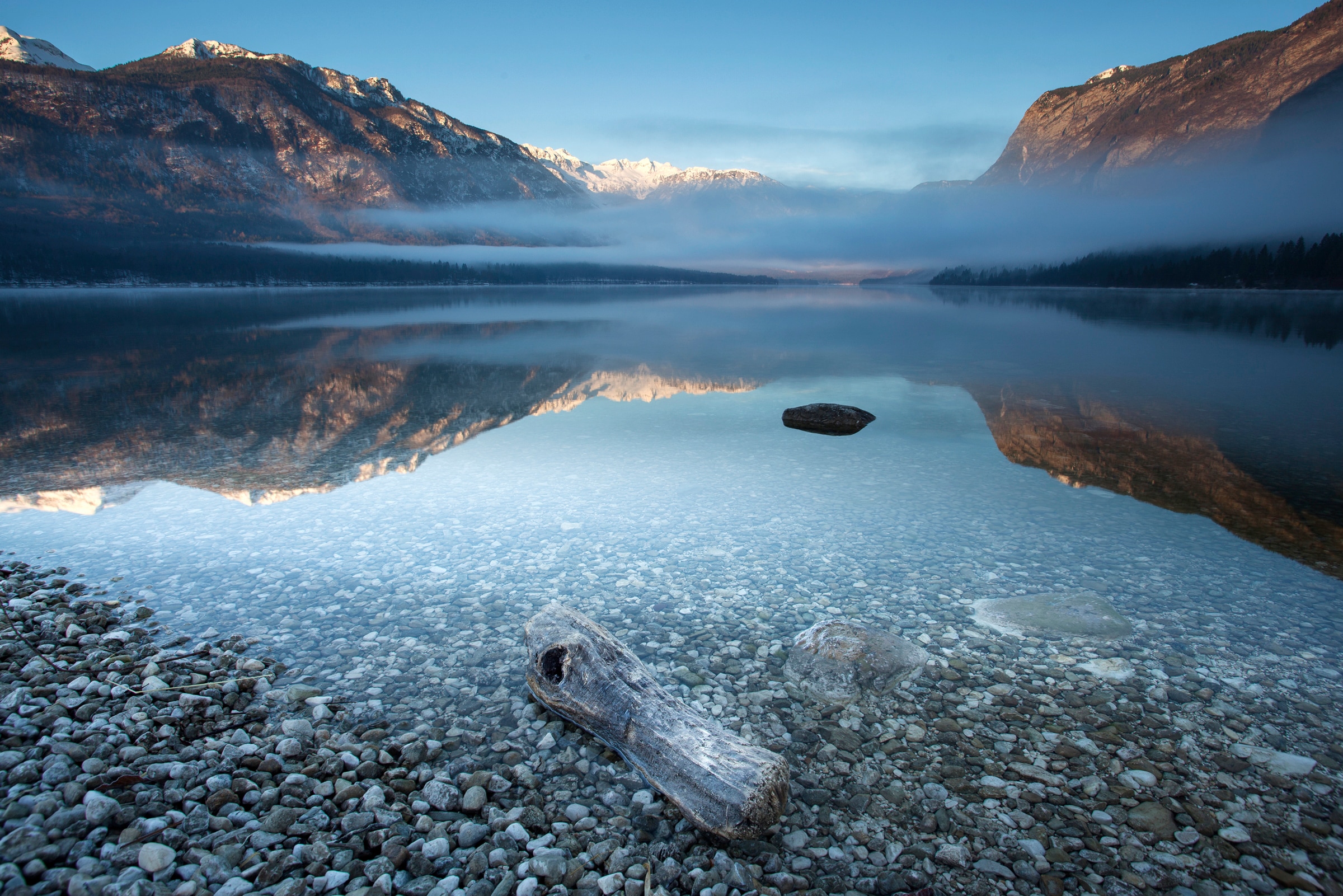 Papermoon Fototapete »Photo-Art BOR, BOHINJS RUHIGKEIT« günstig online kaufen