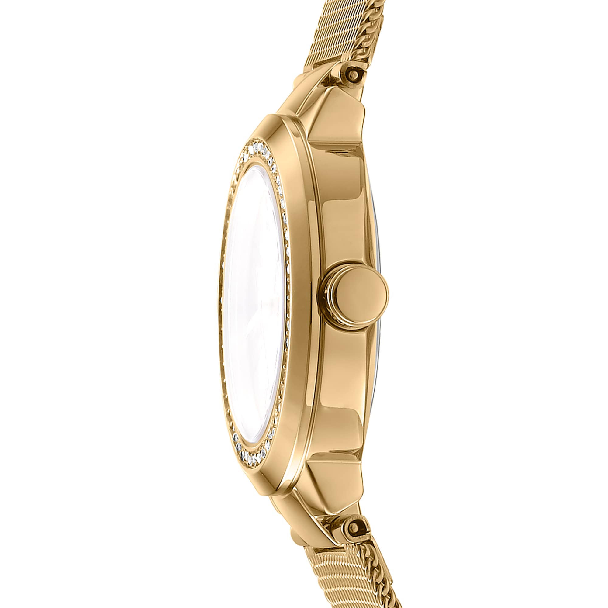 DKNY Quarzuhr »Eastside Mini« Armbanduhr, Damenuhr, Edelstahlarmband, analog
