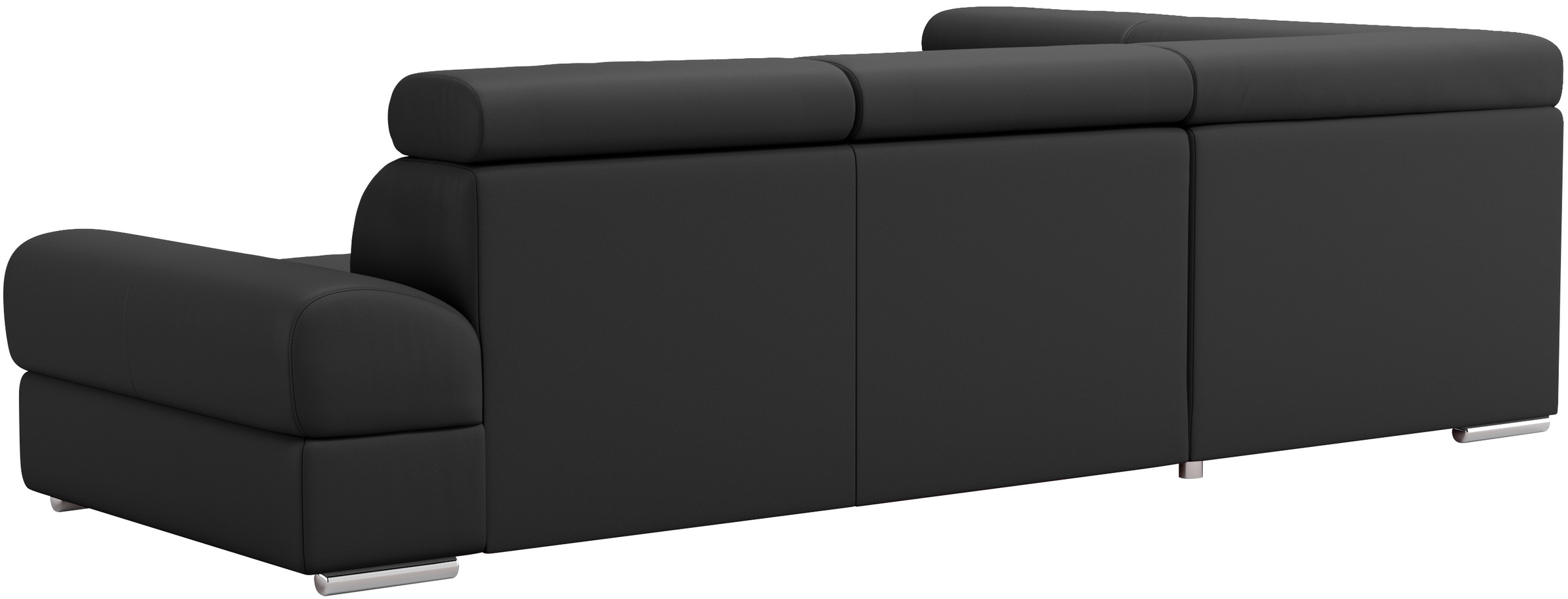 sit&more Ecksofa »Broadway L-Form«, mit verstellbaren Kopfteilen, wahlweise mit Bettfunktion