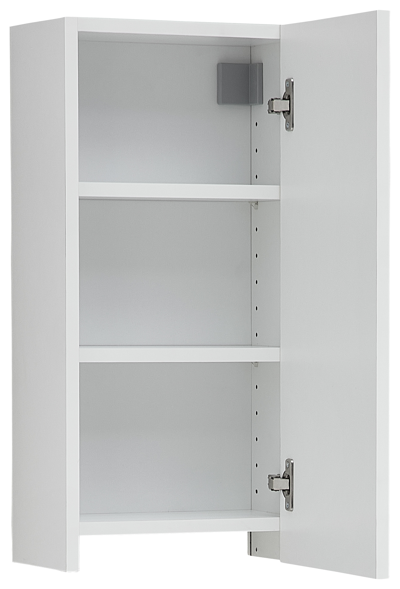 Saphir Badmöbel-Set »Badmöbel-Set Quickset 100, Waschbeckenunterschrank mit Spiegelschrank«, (5 St.), Badezimmer-Set mit Unterschrank, Hängeschrank und Midischrank in Weiß