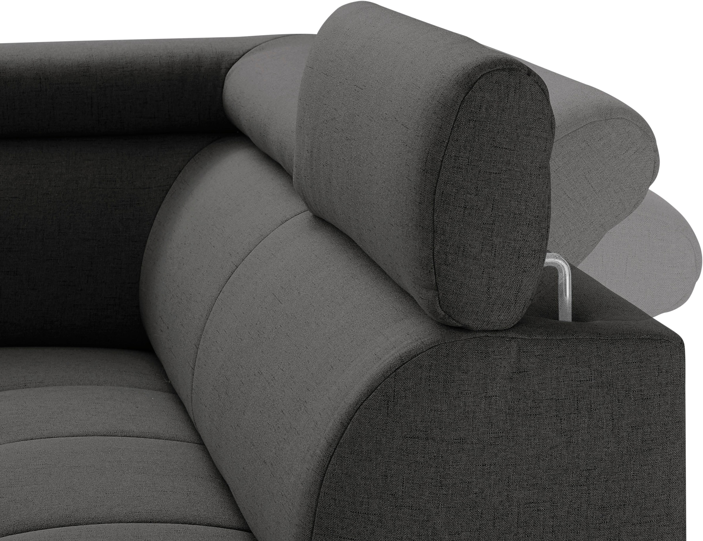 sit&more Wohnlandschaft »Riva U-Form«, wahlweise mit Bettfunktion