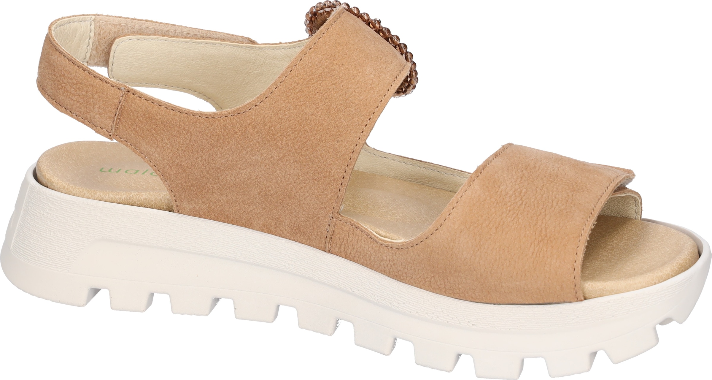 Waldläufer Plateausandale »H-NELE«  Sommerschuh, Klettschuh in Komfortweite H (= sehr weit)