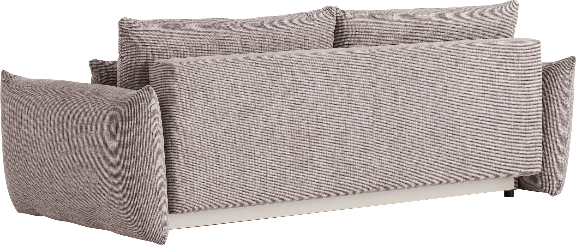 INOSIGN 3-Sitzer »MAVAS Schlafsofa mit Bettkasten«, ca.240/108cm (Liegefläche 212/145 cm), Cord, Chenille, Struktur