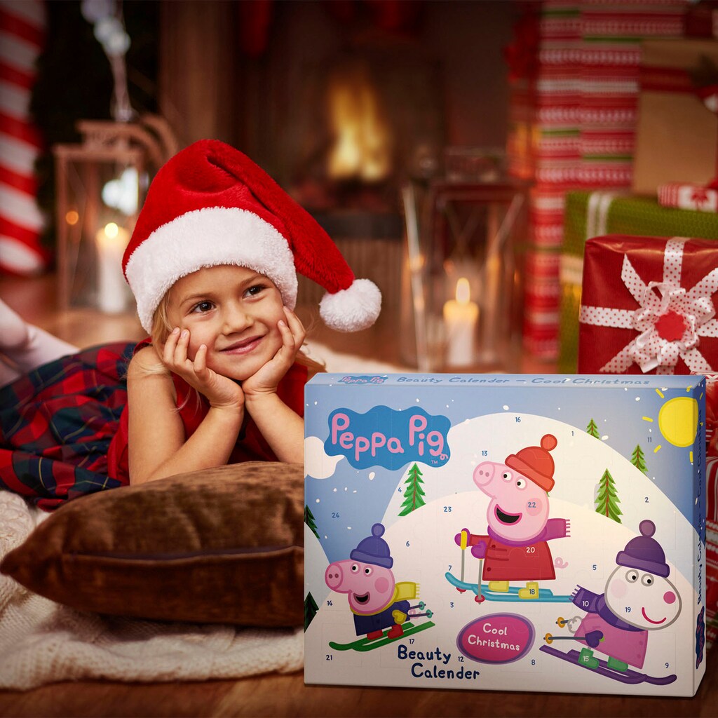 Peppa Pig Adventskalender »Peppa Pig Bath & Fun Calendar 'Cool Christmas'«, ab 6 Jahren