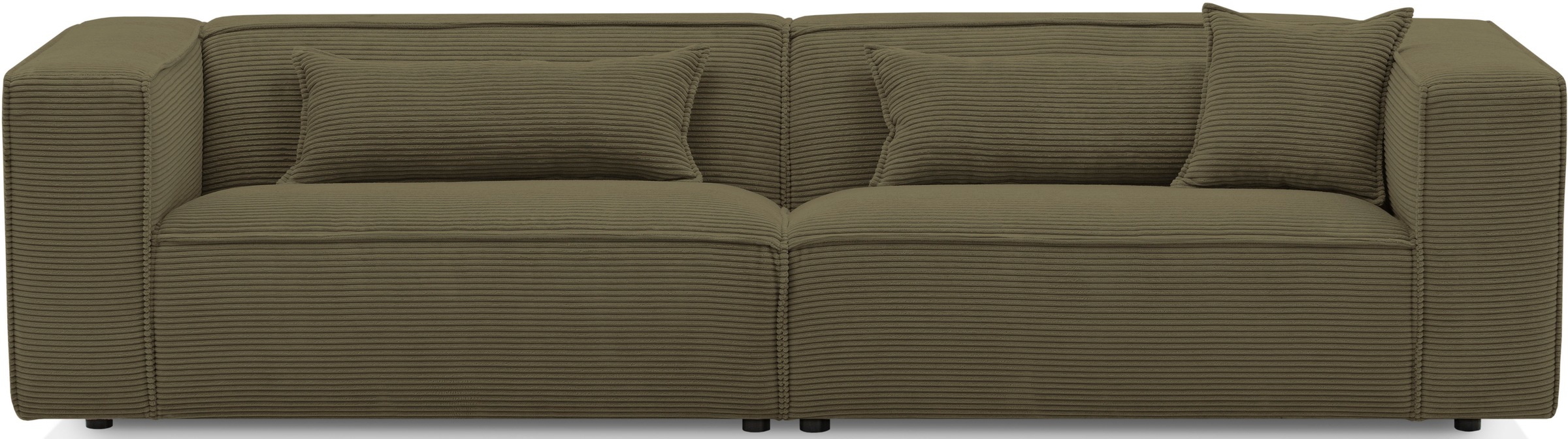 LeGer Home by Lena Gercke 3-Sitzer »PIARA, Couch mit Kedernaht, Sofa in Cor günstig online kaufen
