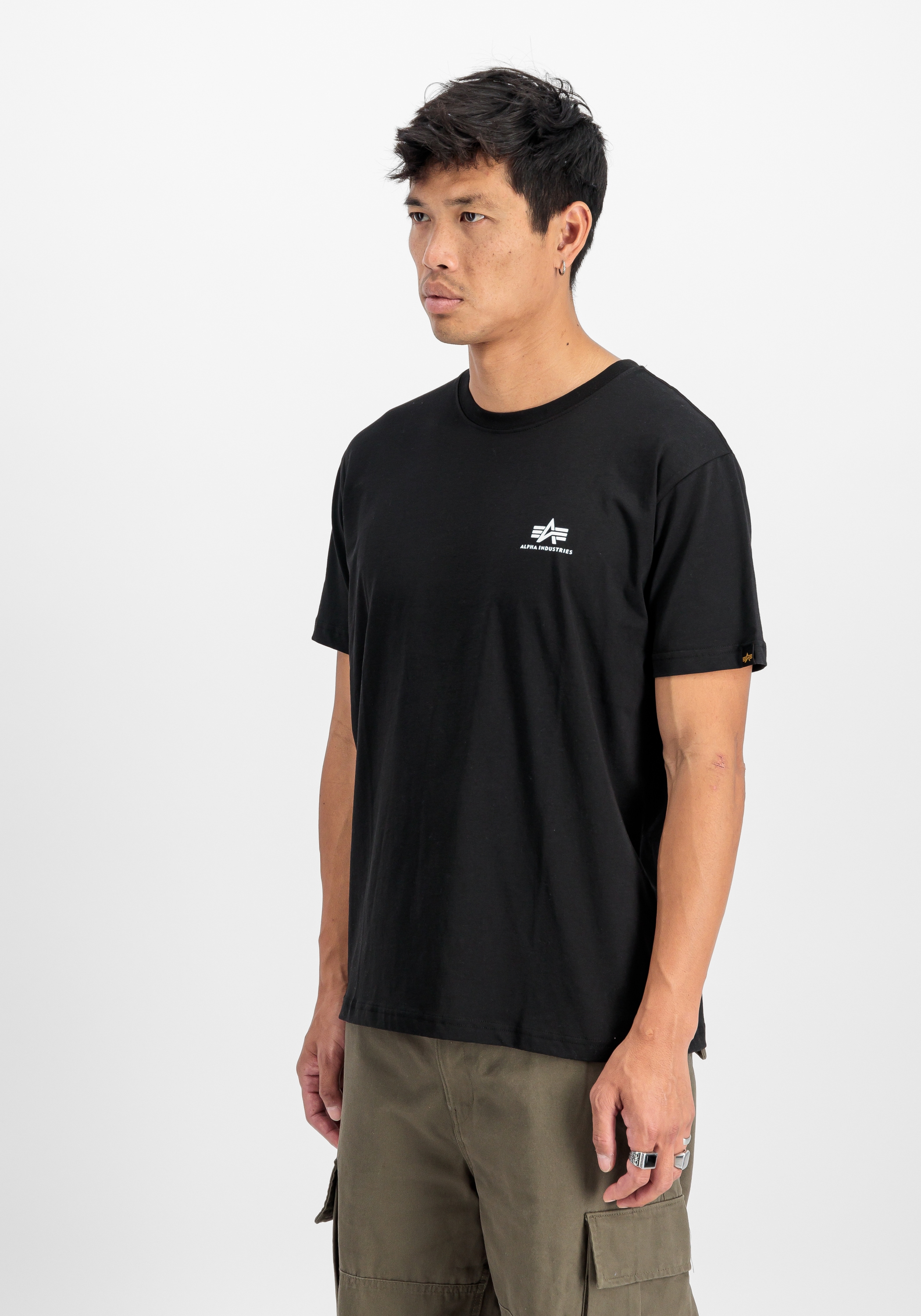 Alpha Industries T-Shirt »Alpha Industries Men - T-Shirts Basic T Small Logo 2 Pack«
