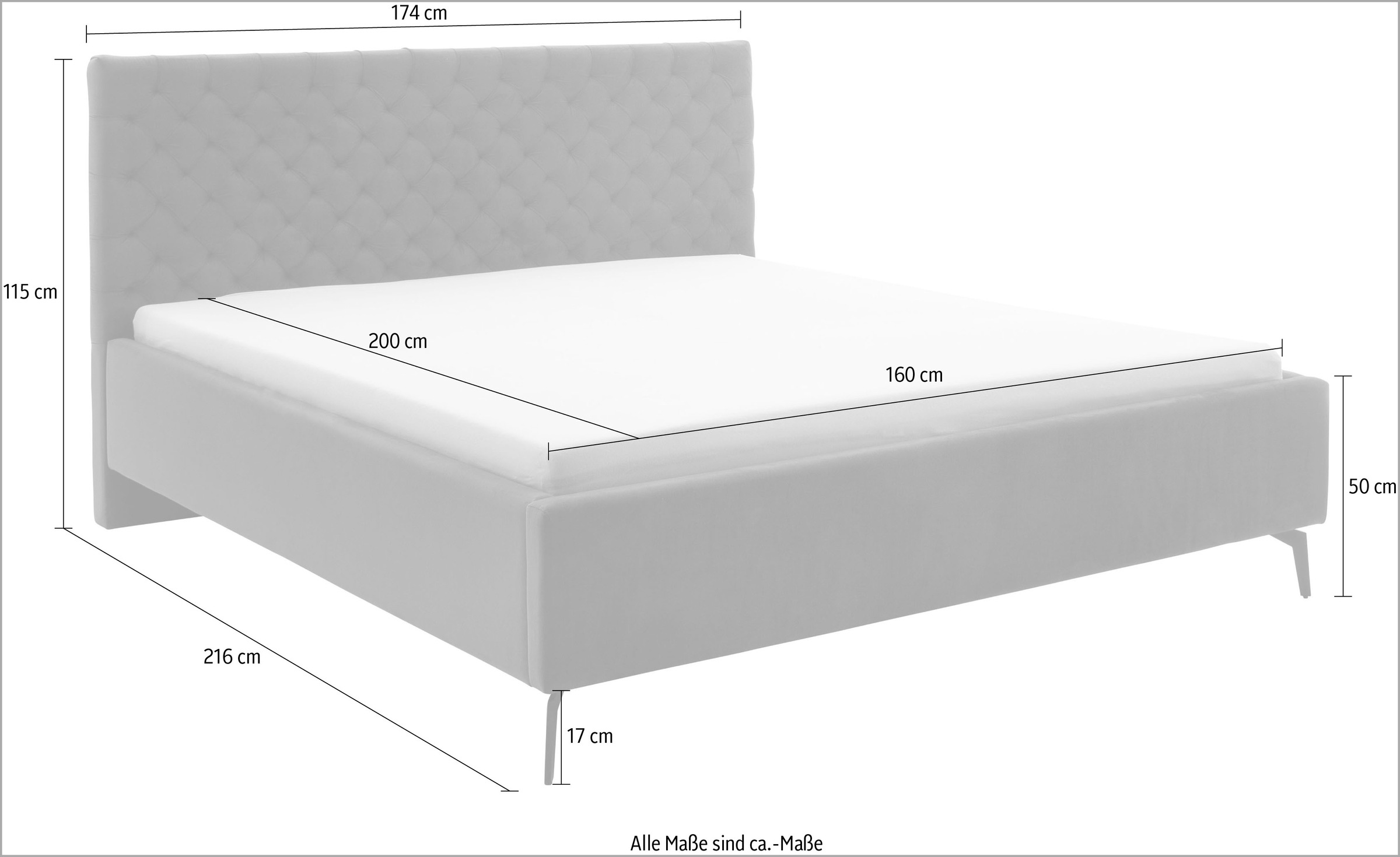 15. Bild von meise.möbel Stauraumbett »La Maison«, inkl. Lattenrost und Bettkasten